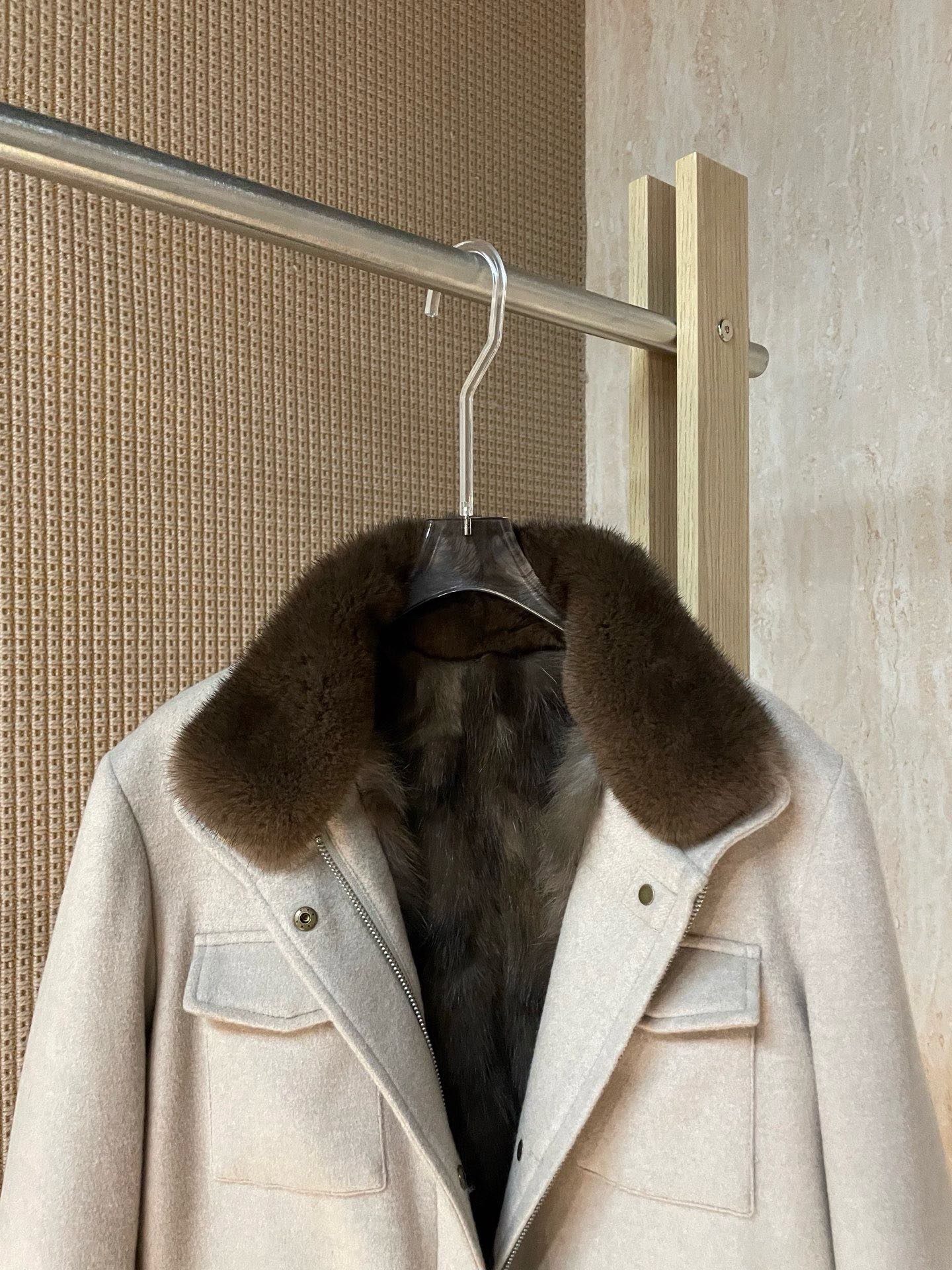 Luxury Women's Wool-Cashmere Blend Coat with Sable and Mink Fur Trim 8 i1759471465 667 2