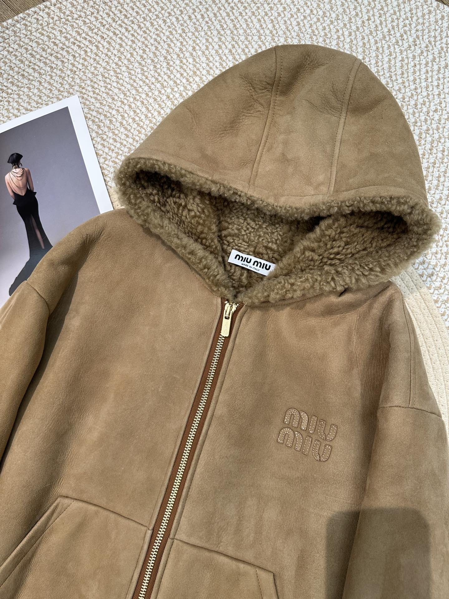 Miu Miu Shearling Jacket: Luxurious, Warm, and Stylish - Perfect for Fall/Winter 6 i1759808910 3446 3