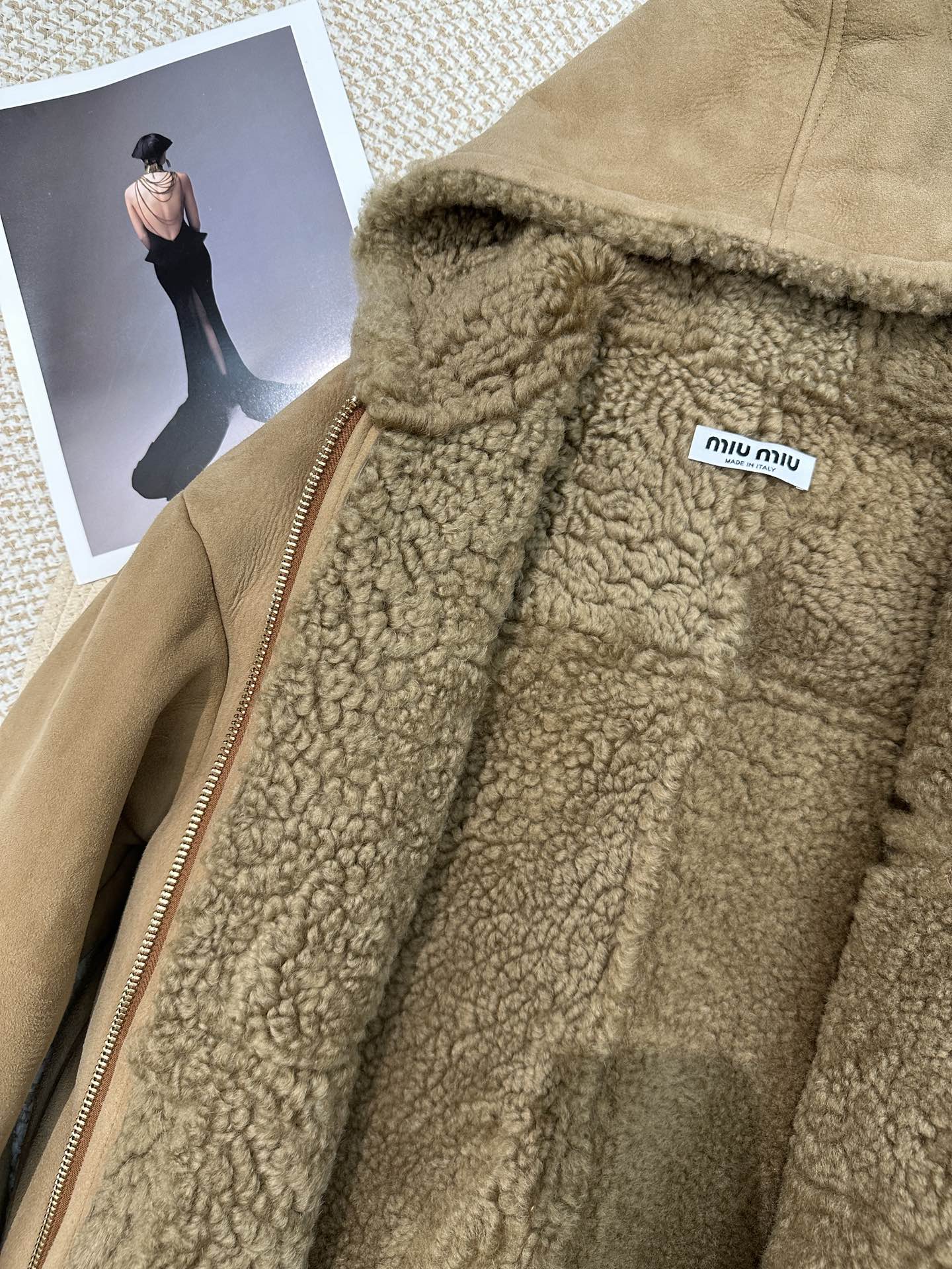 Miu Miu Shearling Jacket: Luxurious, Warm, and Stylish - Perfect for Fall/Winter 9 i1759808910 5312 6