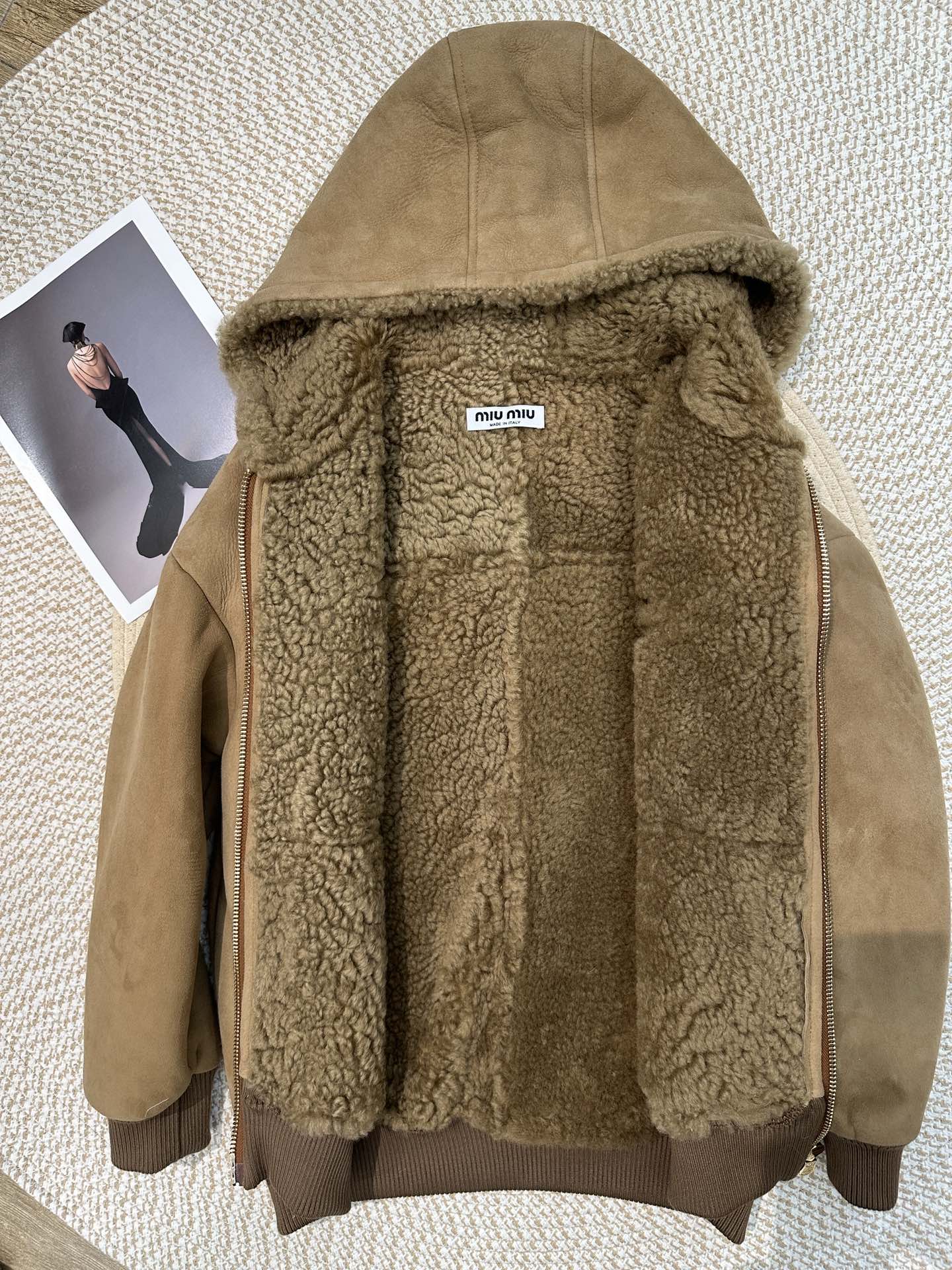 Miu Miu Shearling Jacket: Luxurious, Warm, and Stylish - Perfect for Fall/Winter 8 i1759808910 565 0