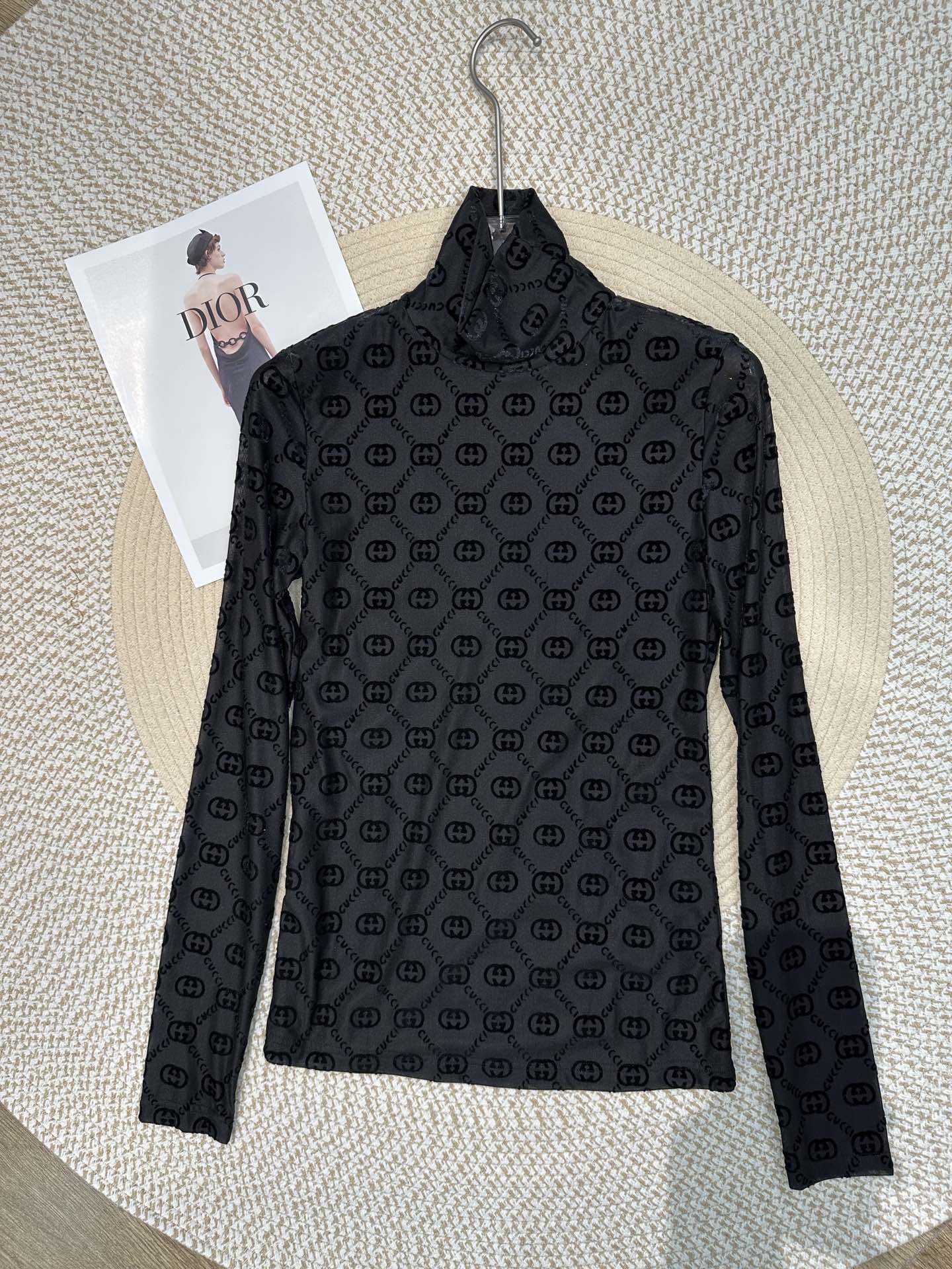 Gucci 2025 Fall/Winter Burnout Logo Undershirt - Sexy & Chic 4 i1759813421 9253 5