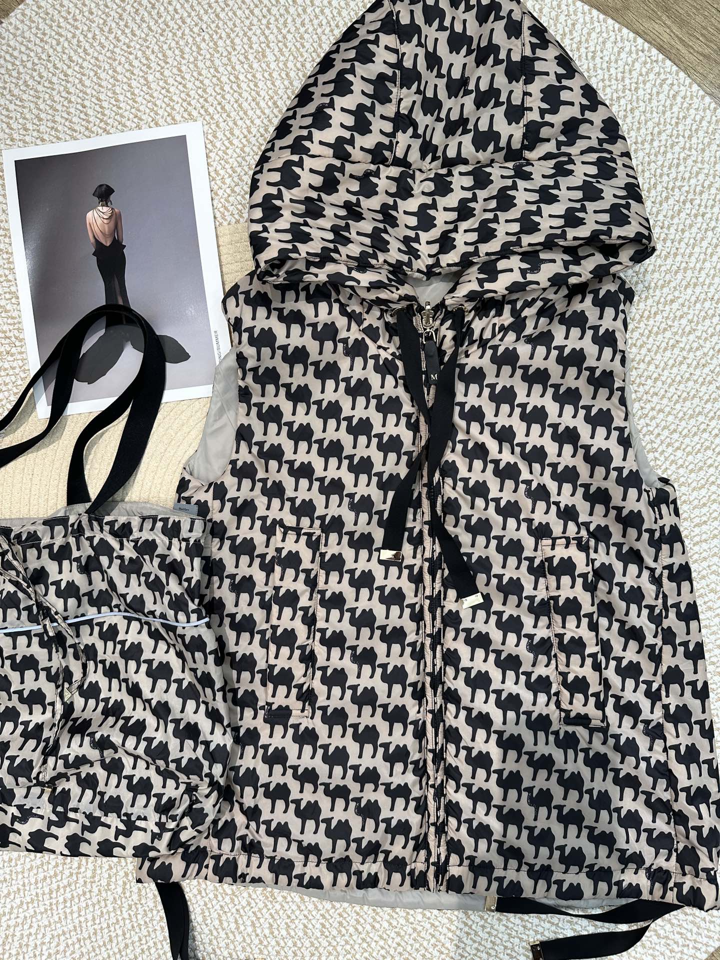 Max Mara Reversible Hooded Camel Hair Vest - Early Autumn 2025 Collection 6 i1759817001 4342 3