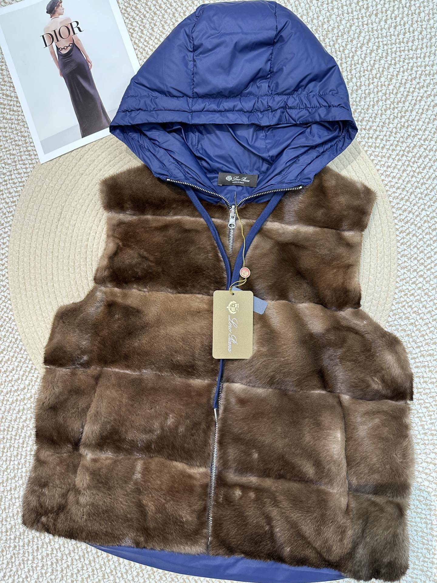 Reversible Mink & Down Vest: Fashionable, Warm, and High-Quality 4 i1760769716 3336 4