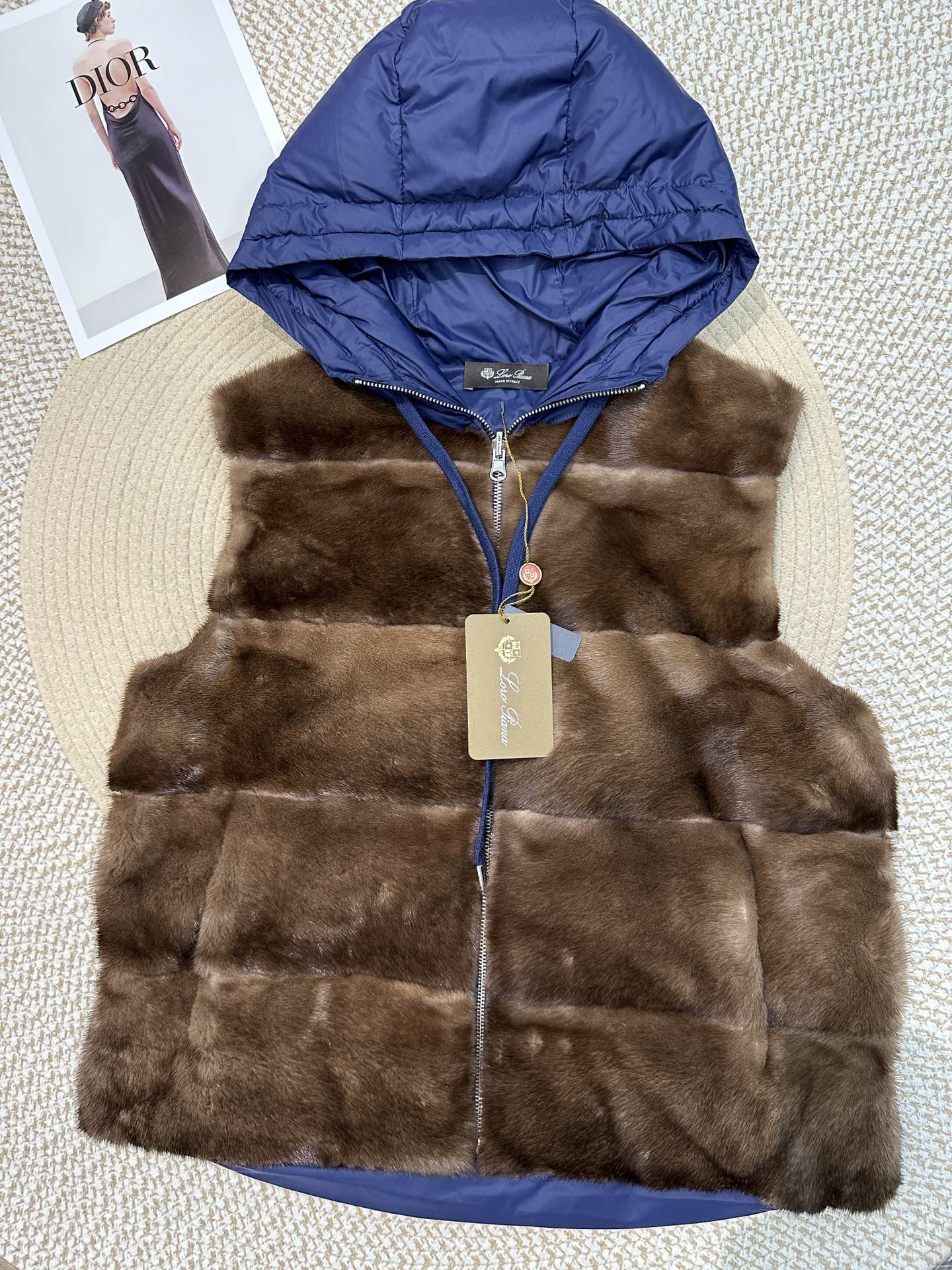 Reversible Mink & Down Vest: Fashionable, Warm, and High-Quality 5 i1760769716 8519 2