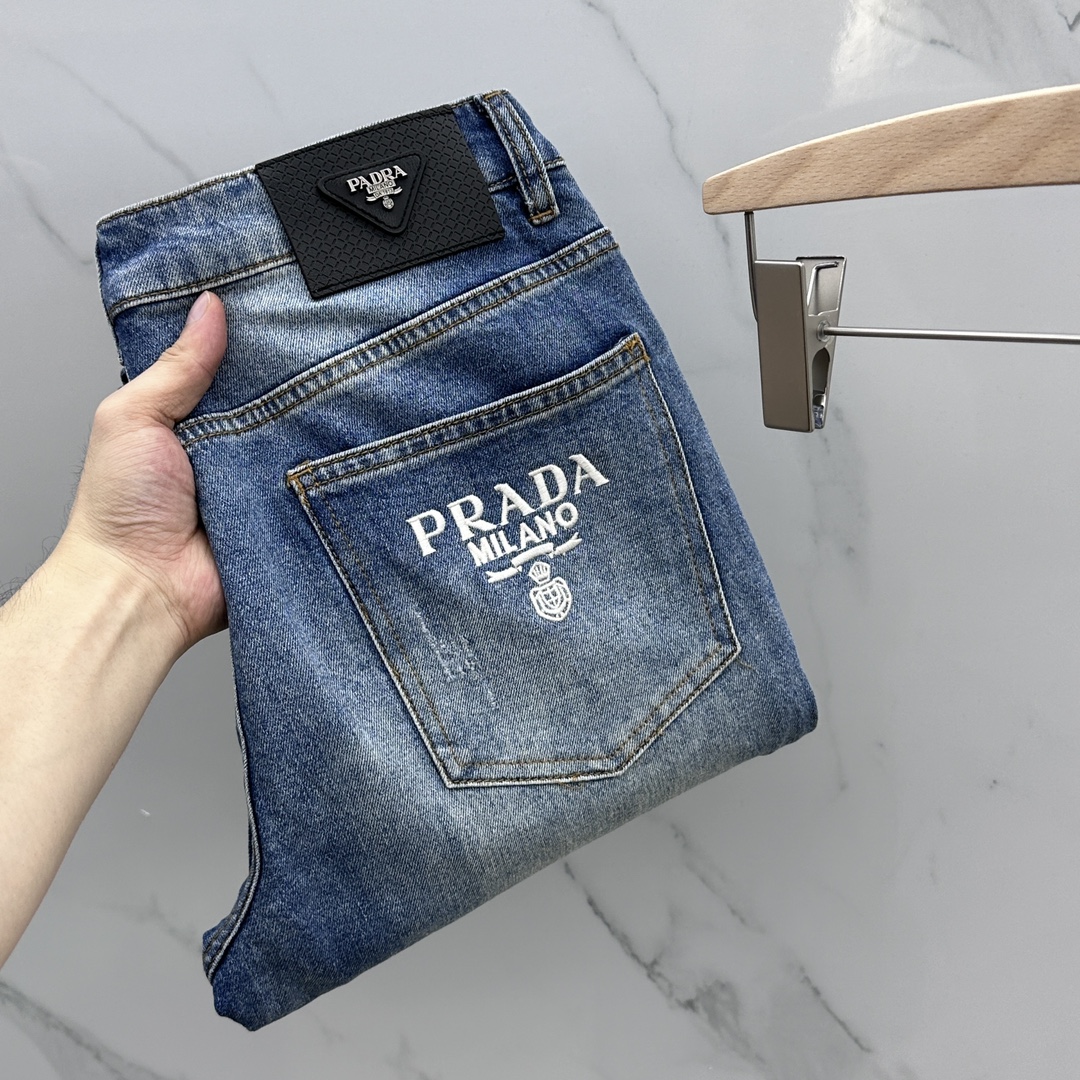 Prada Clothing Jeans Grey