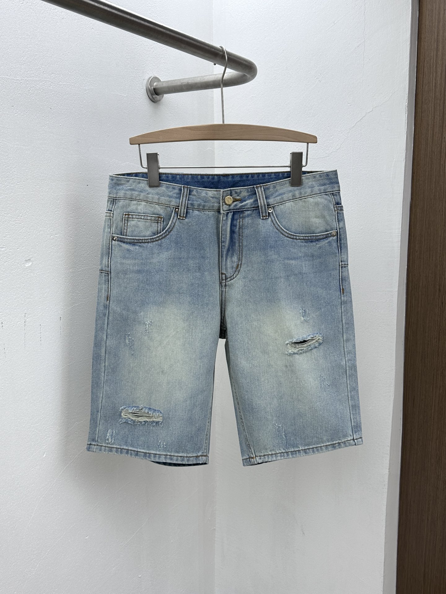 Dior Clothing Jeans Shorts Men Genuine Leather