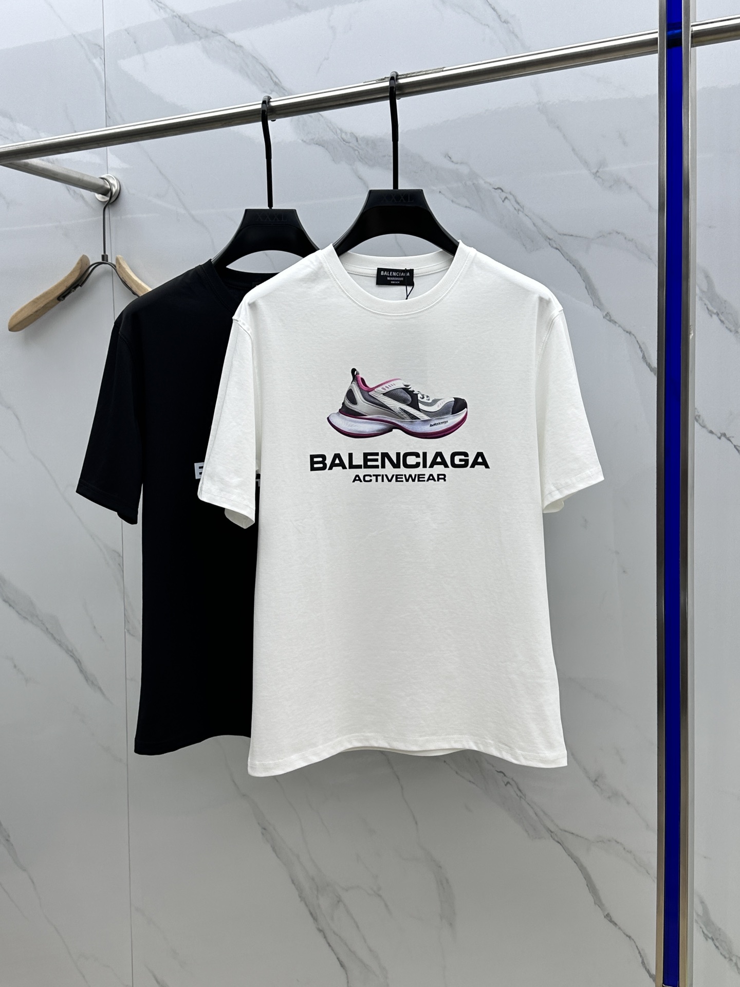 Balenciaga Clothing T-Shirt Embroidery Cotton Mercerized Summer Collection