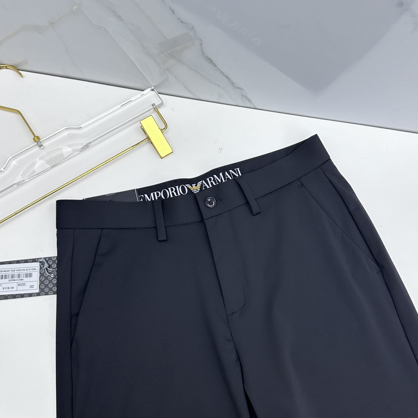 🆕Amani阿玛尼 春夏新品休闲裤西裤，官网同步发售，裤身工艺设计，客供辅料、面料定制，柔软丝滑，代工厂