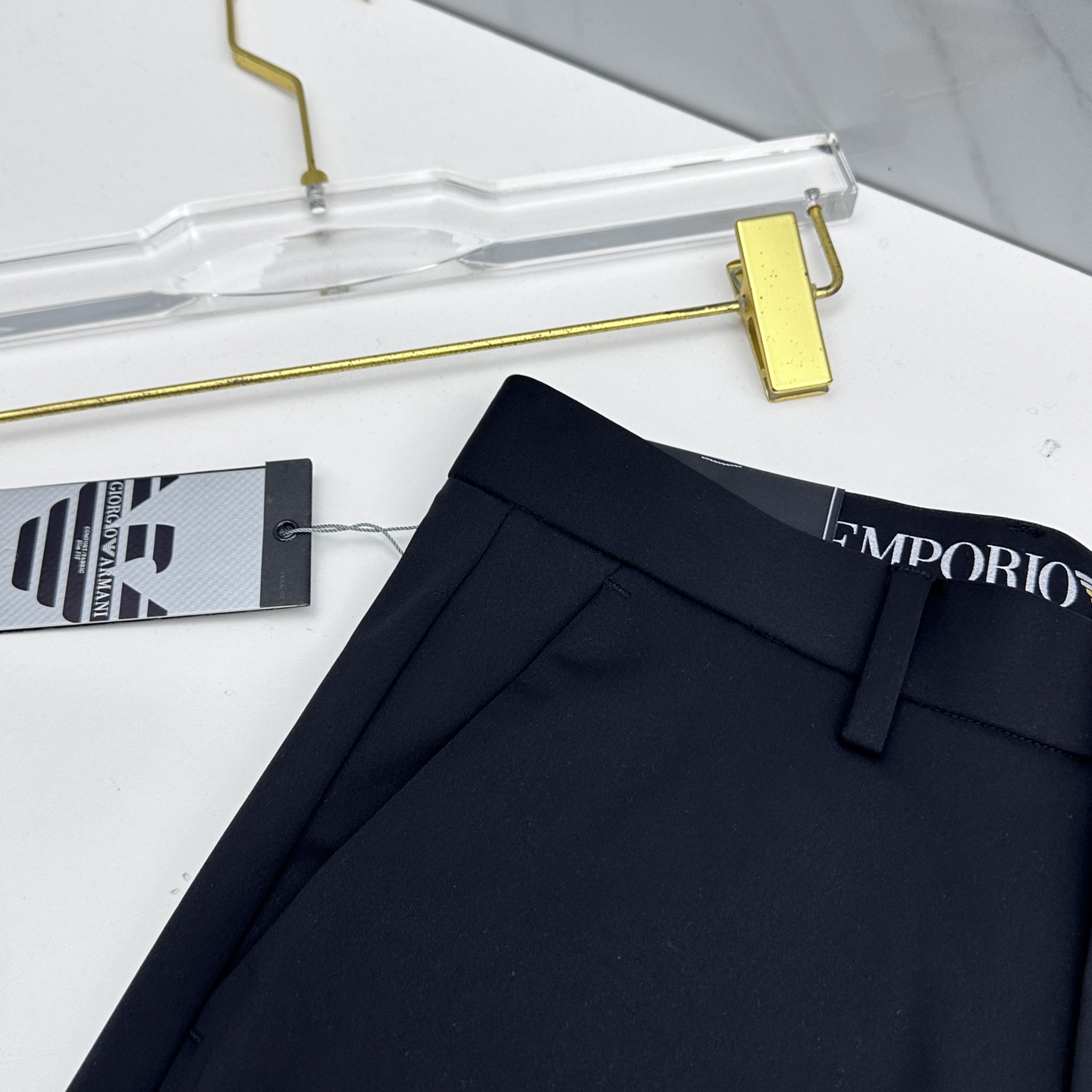 🆕Amani阿玛尼 春夏新品休闲裤西裤，官网同步发售，裤身工艺设计，客供辅料、面料定制，柔软丝滑，代工厂