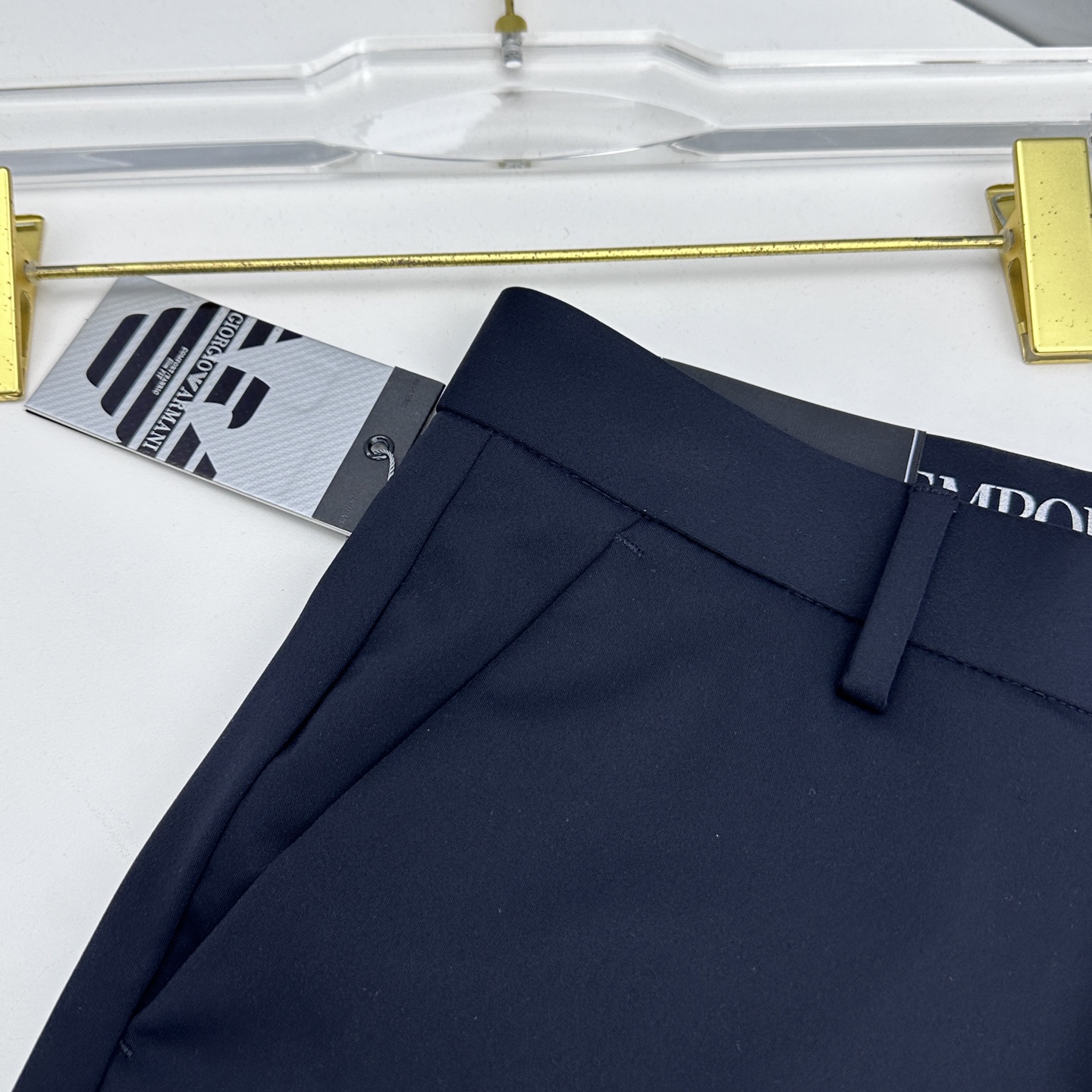 🆕Amani阿玛尼 春夏新品休闲裤西裤，官网同步发售，裤身工艺设计，客供辅料、面料定制，柔软丝滑，代工厂