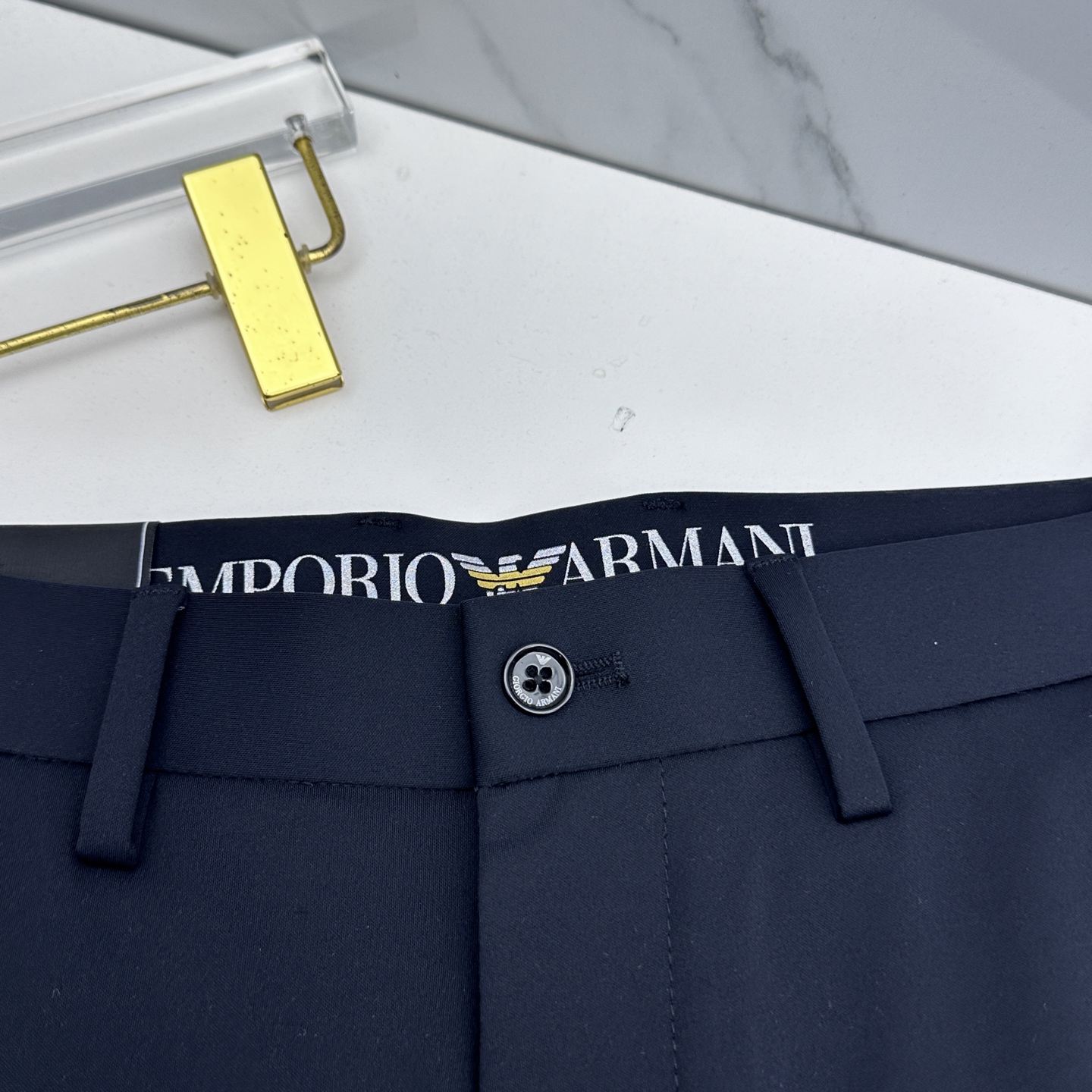 🆕Amani阿玛尼 春夏新品休闲裤西裤，官网同步发售，裤身工艺设计，客供辅料、面料定制，柔软丝滑，代工厂