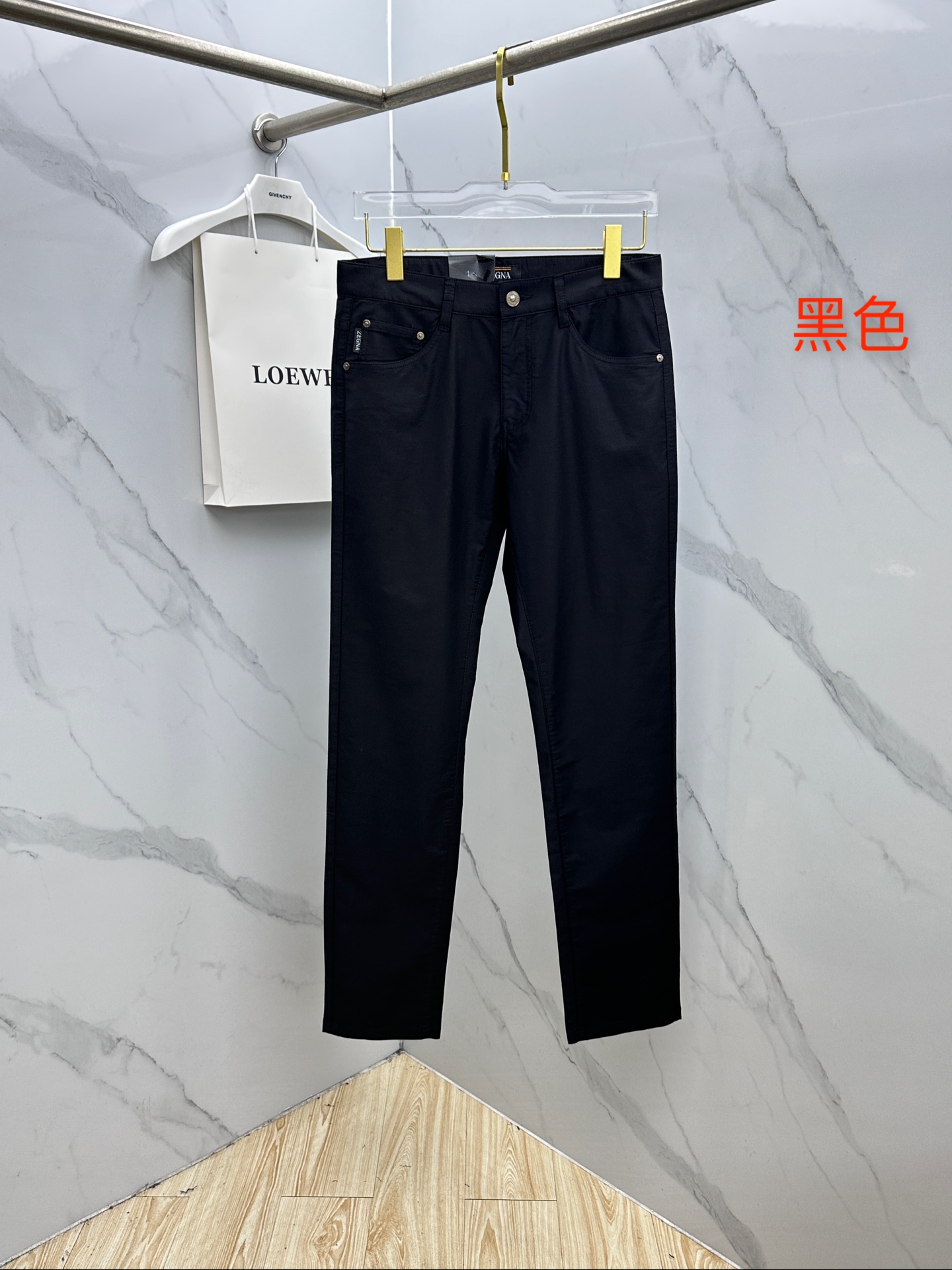 🆕zEGNA杰尼亚 26ss春夏新品五袋休闲裤，官网同步发售，裤身工艺设计，客供辅料、高定面料，柔软丝滑