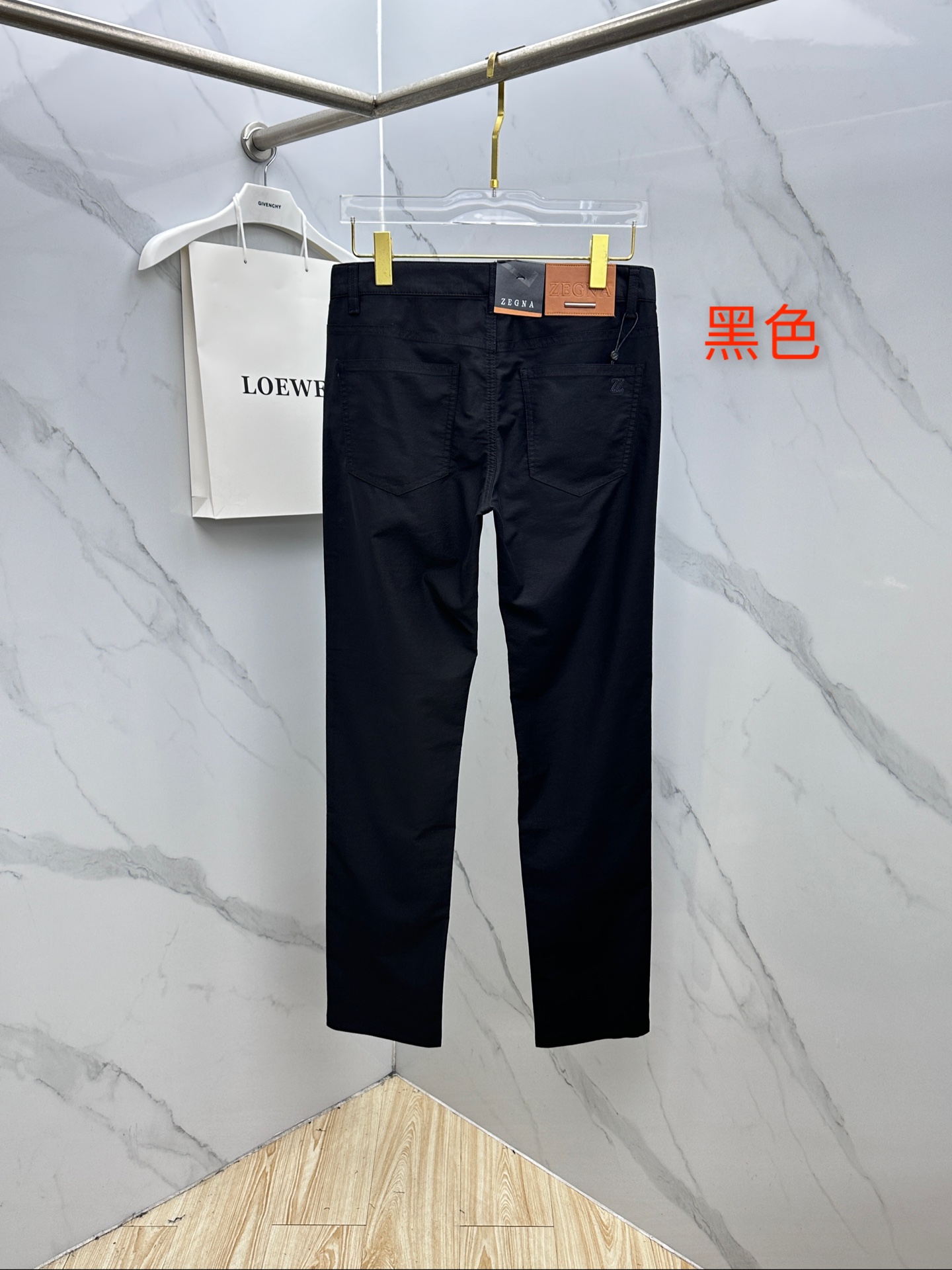 🆕zEGNA杰尼亚 26ss春夏新品五袋休闲裤，官网同步发售，裤身工艺设计，客供辅料、高定面料，柔软丝滑