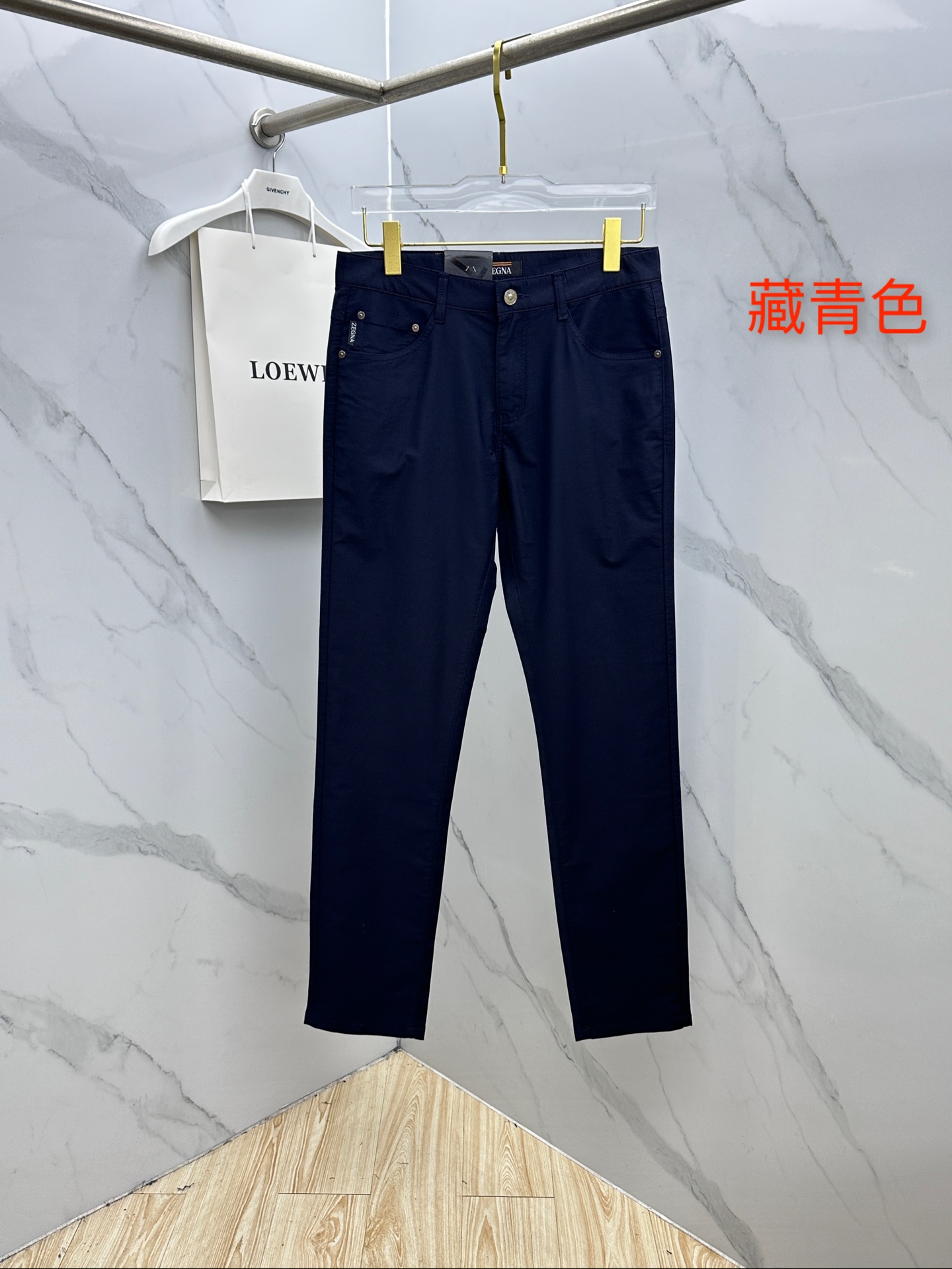 🆕zEGNA杰尼亚 26ss春夏新品五袋休闲裤，官网同步发售，裤身工艺设计，客供辅料、高定面料，柔软丝滑