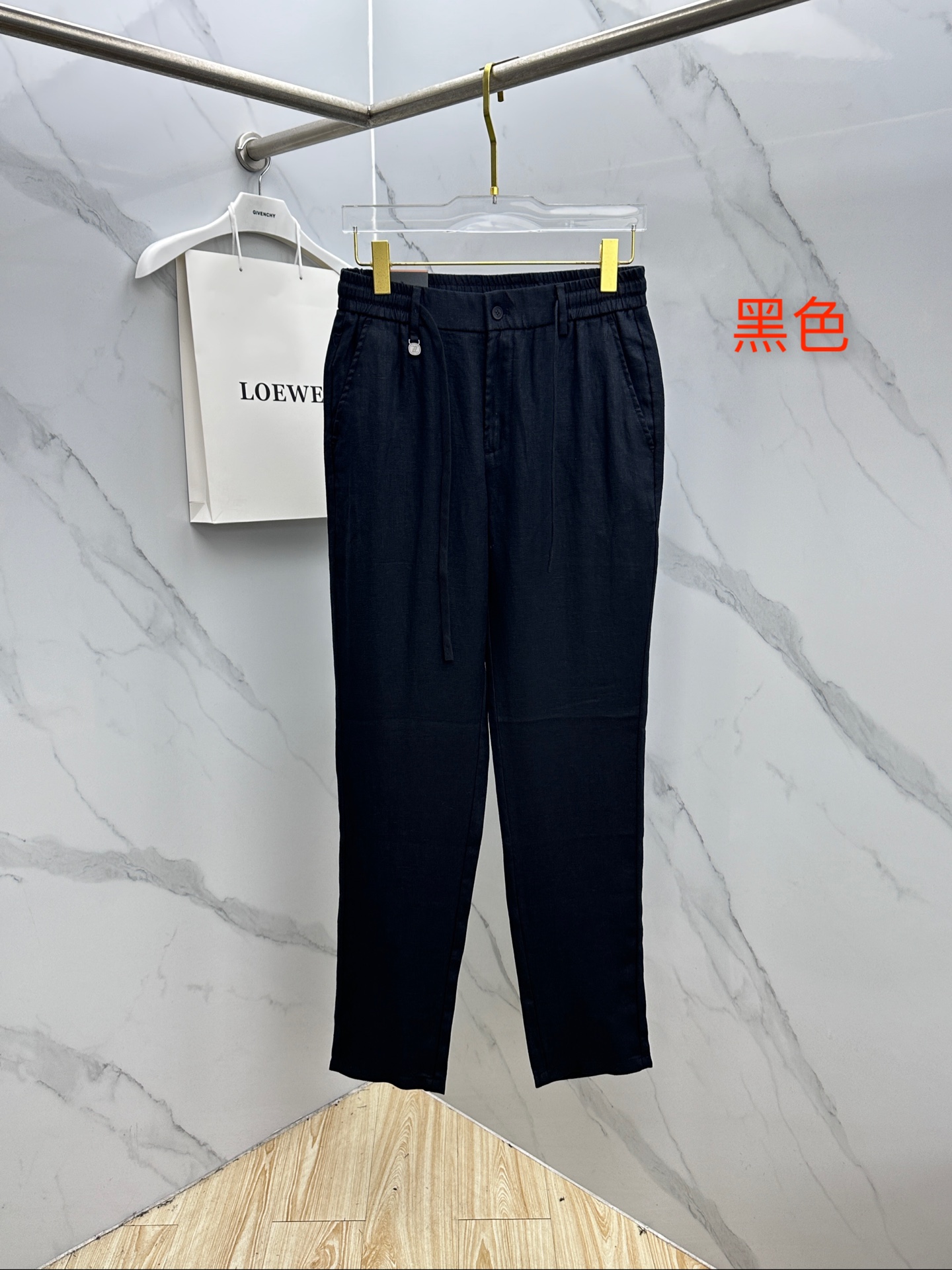 🆕zEGNA杰尼亚 春夏新品棉麻休闲西裤，官网同步发售，裤身工艺设计，客供辅料、高定棉麻面料，柔软丝滑，