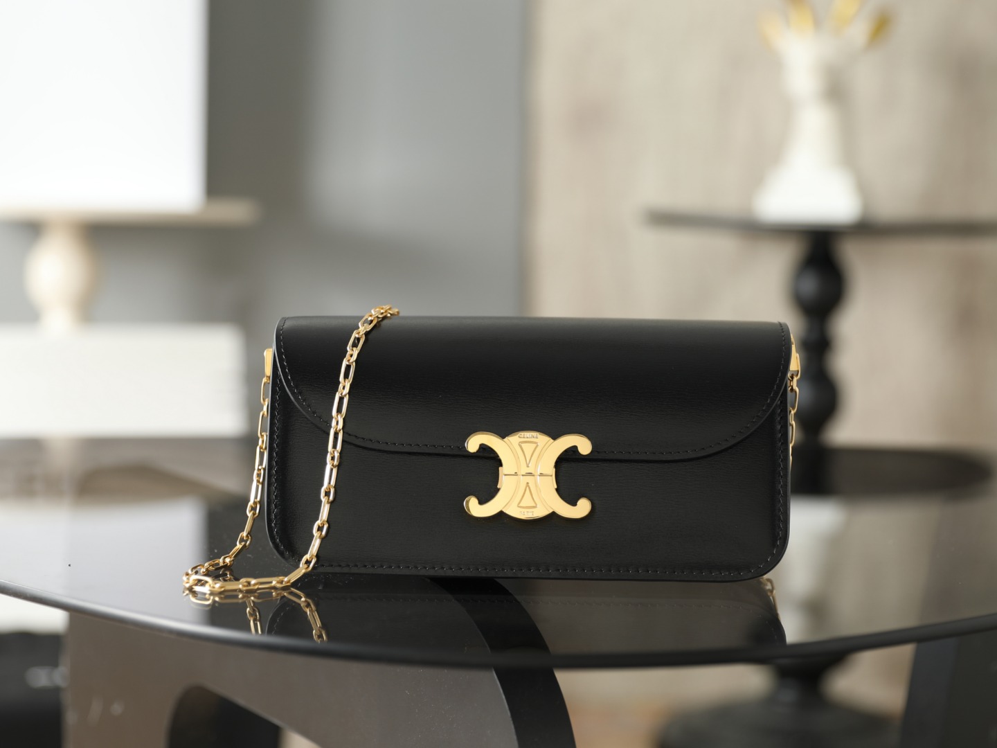 [Super quality all-steel hardware] TRIOMPHE small chain handbag
product information
7