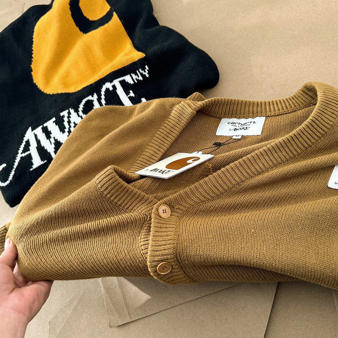 Carhart WIP x Awake NY Kahart Knitted Shirt – SS23 Collection Overview - 图片 7