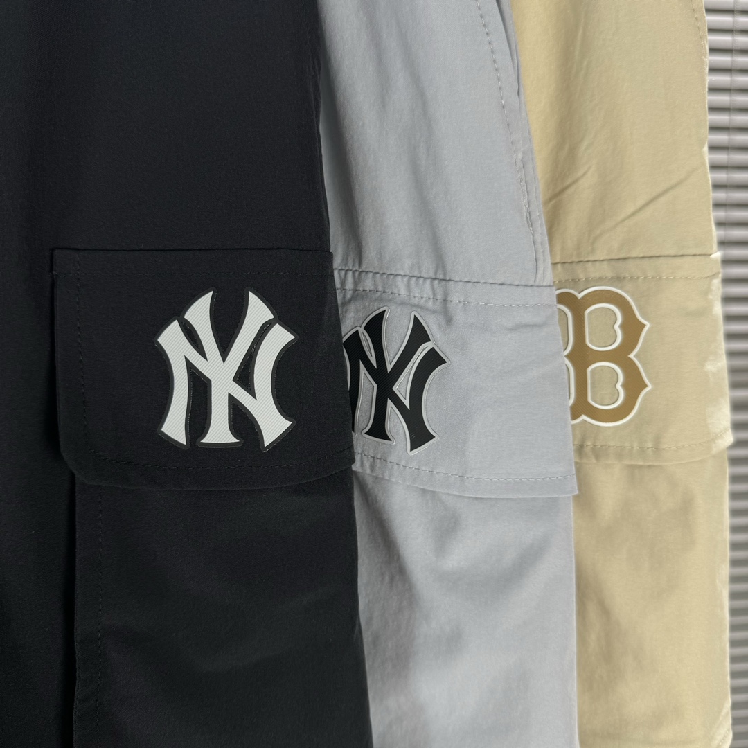 MLB New York Yankees Summer Shorts with Large Pockets for Men and Women - 图片 9