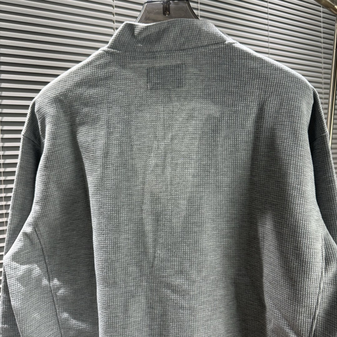 Stussy 24aw Wavgar Coat Collection: Casual, Multi-Branded, High-Quality, Gray and Black Options - 图片 9