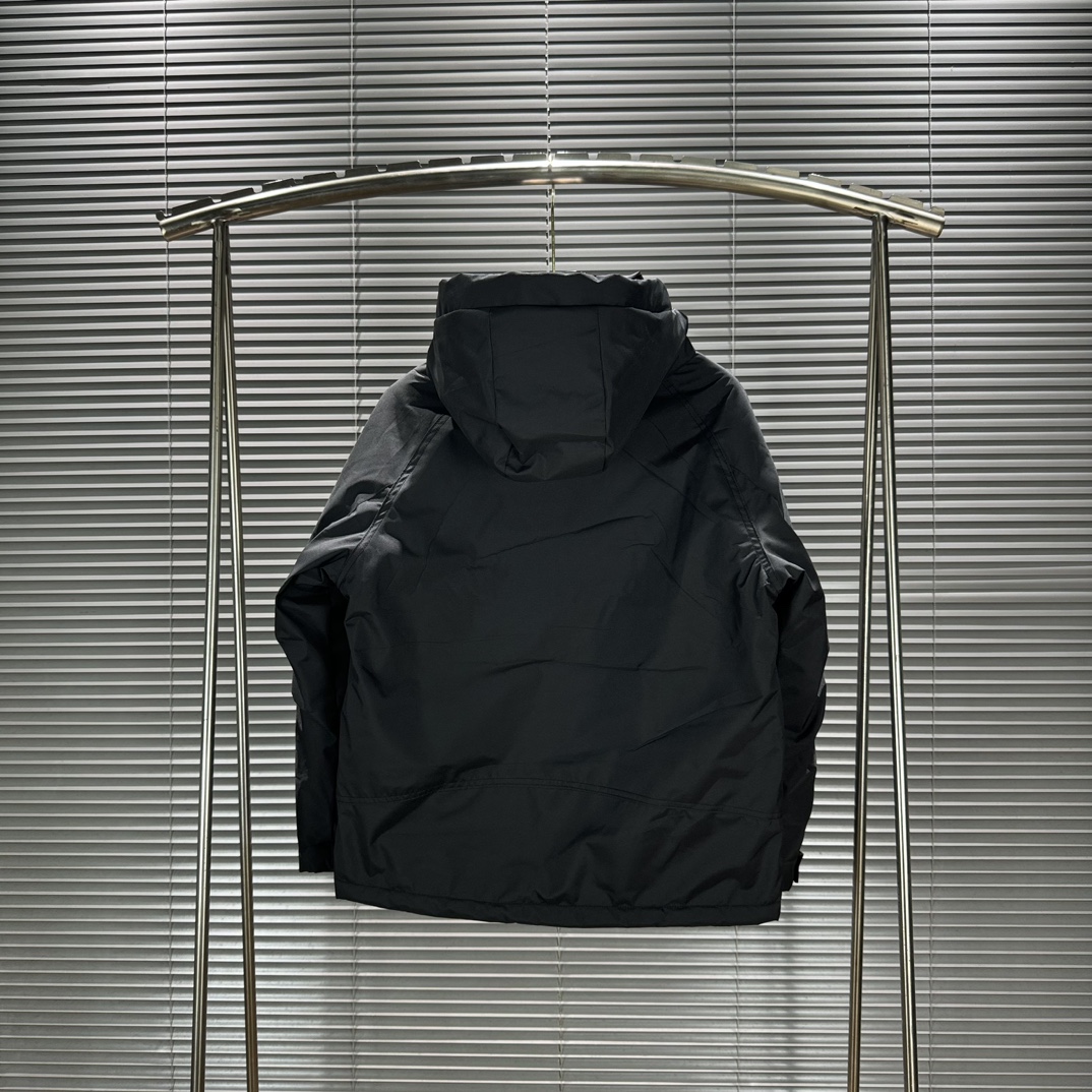 CDA#STW77 Stone Island Graphite-Heated Velvet Cotton Jacket with Magic Logo - 图片 3