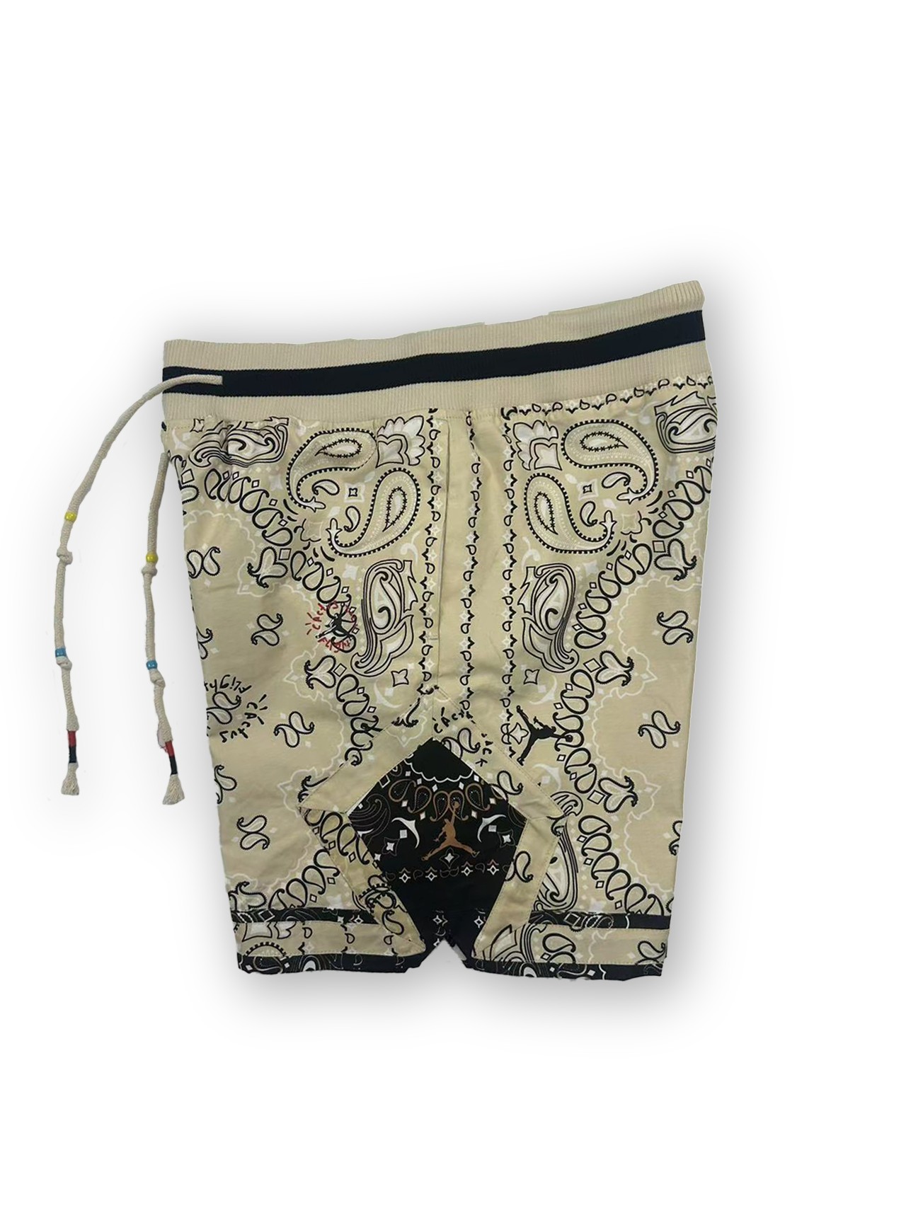 Jordan x Travis Scott Cashew Nut Style Sports Shorts Infograph: Sizing and Features - 图片 7