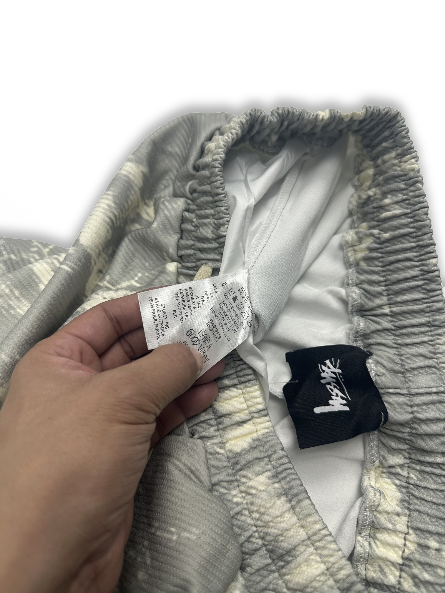 Stussy 2024 Ash Shorts with Embroidered Logo, Various Sizes Available - 图片 5