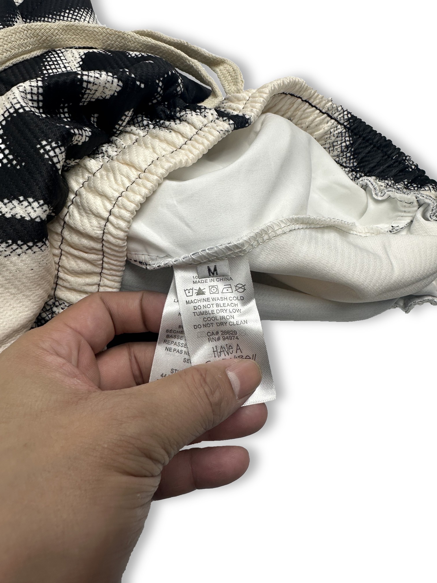 Stussy 2024ss American Shorts: Classic Design, High Quality, Black & White Colors - 图片 4