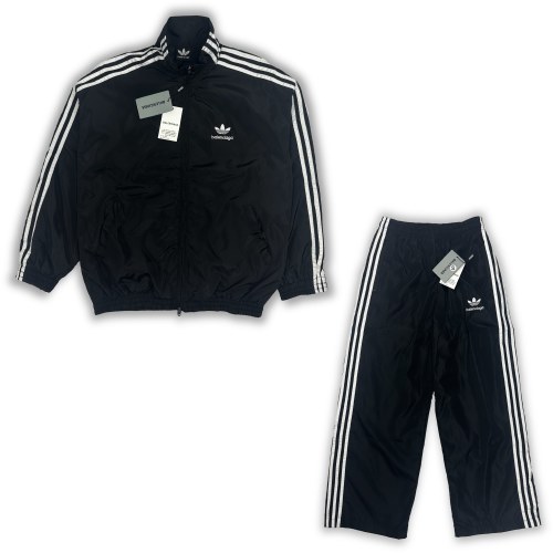 Balenciaga x Adidas 2023FW Tracksuit - Recycled Nylon, Embroidered Logo 1 Balenciaga x Adidas 2023FW Tracksuit - Recycled Nylon, Embroidered Logo
