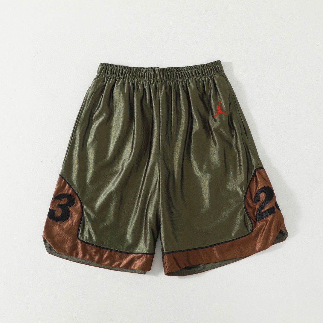 “Supreme x AJ Jordan Custom Silk Basketball Suit with High-Quality Embroidery” - 图片 2