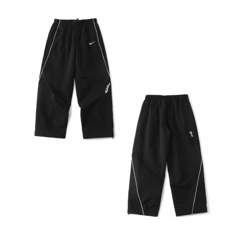 Supreme x Nike SS25 Track Pants: Embroidered Logo, Zipper Closure, Unisex Design 1 Supreme x Nike SS25 Track Pants: Embroidered Logo, Zipper Closure, Unisex Design