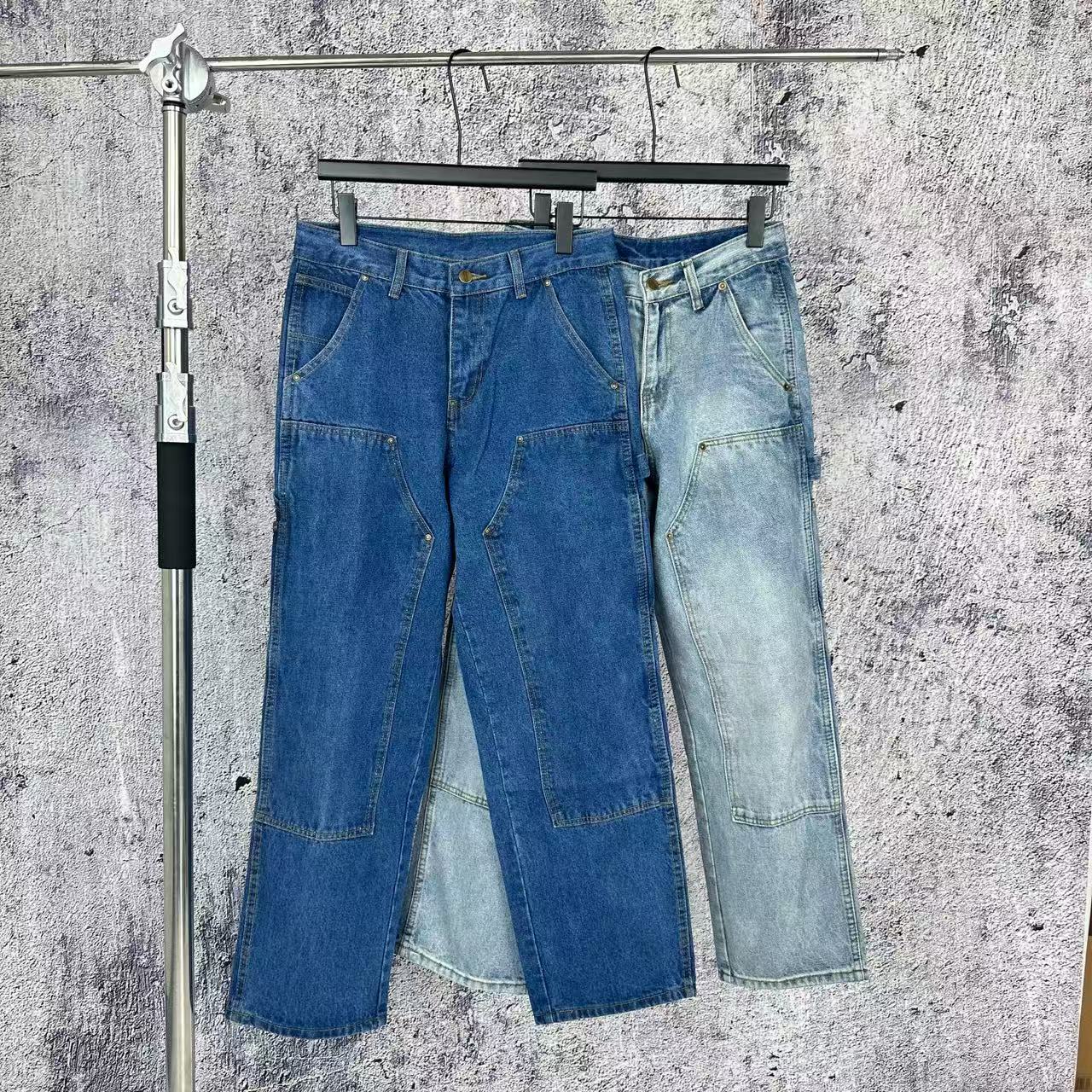 CDA#8009 
Carhartt WIP卡哈伐木工日系工装风牛仔裤

定制原版lo...