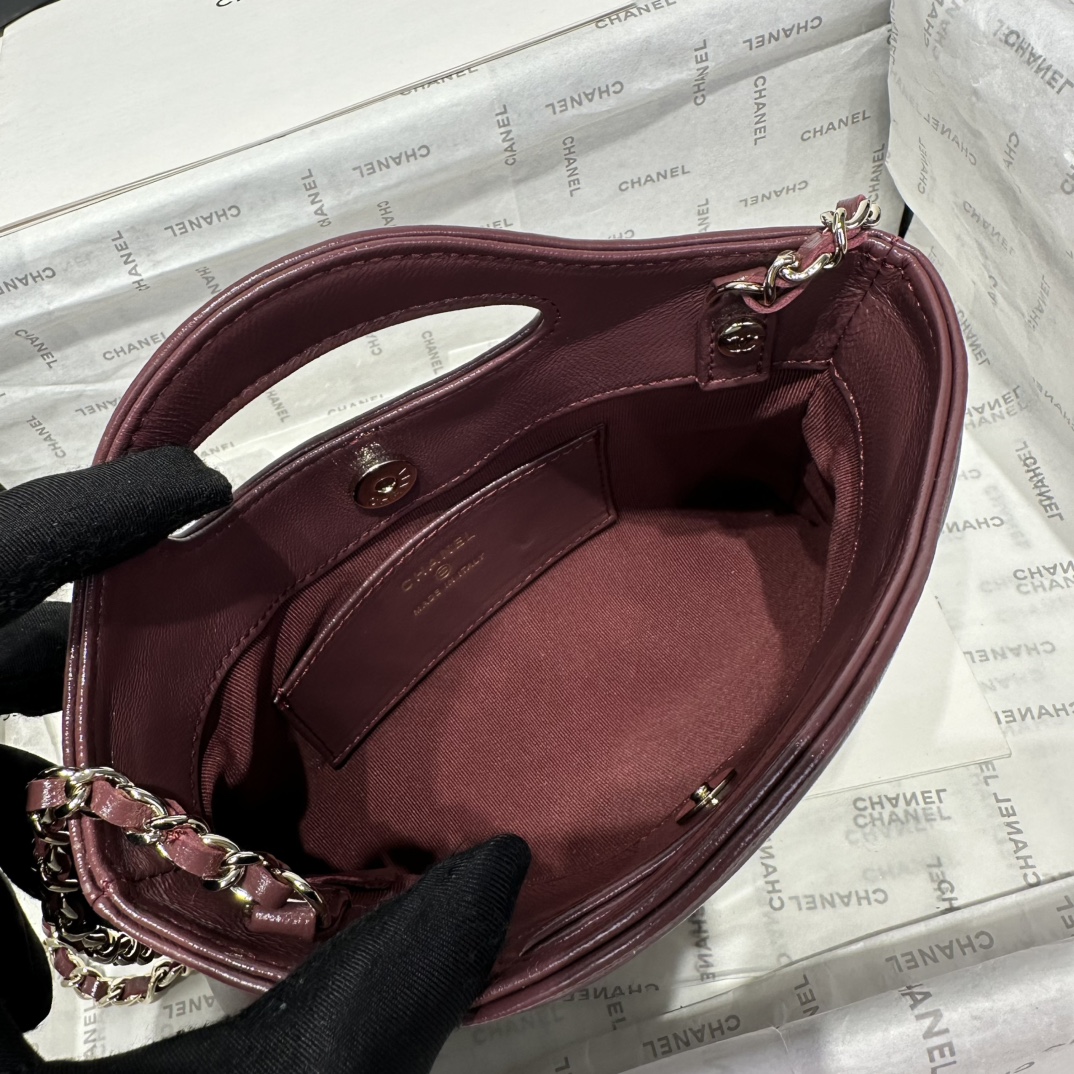 Chanel 31 Bag Nano Burgundy Quilted Leather Top Handle Chain Bag 9 i1744904586 6743 4