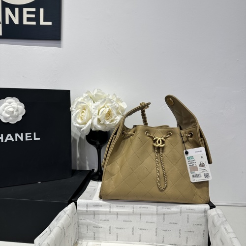 Chanel Hobo Bucket Bag, Lambskin Leather, Drawstring, Gold-Tone Hardware 1 Chanel Hobo Bucket Bag, Lambskin Leather, Drawstring, Gold-Tone Hardware