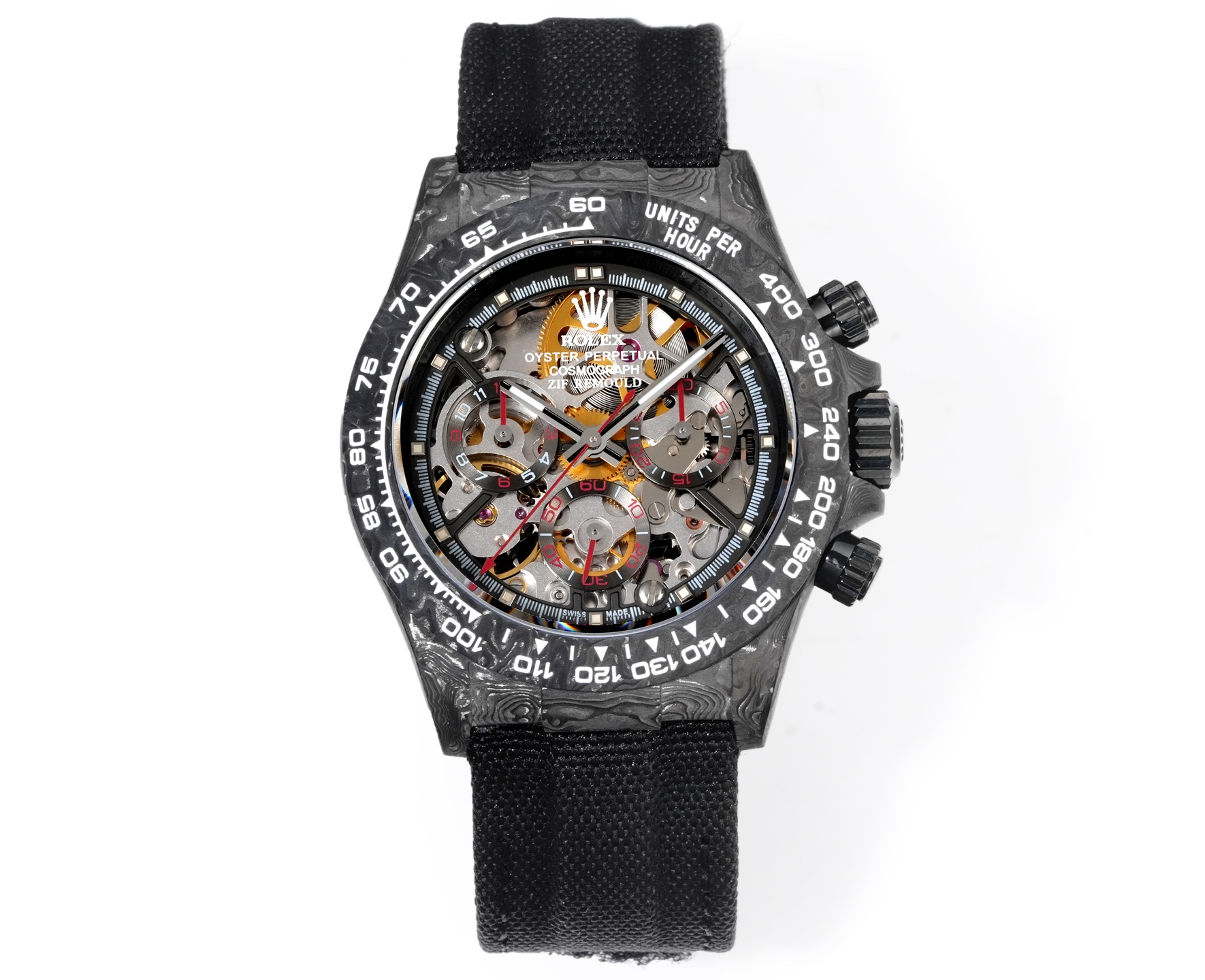 NO:641137,TW Factory ROLEX Rolex HB1 produced by TW  The carbon fiber customized version of the Cosmochronograph Daytona series, the watch is not only light to wear, but also hard in appearance. Each watch has a unique carbon fiber pattern material. [Case] The watch size 40X12.4 matches the original. The Tw factory has the strength to cast the unique style of carbon fiber Rolex. It is exclusively done in the market, the entire case, including the ring  The bottom cover is made of high-composite carbon fiber and super luminous powder. The details are hand-chamfered and polished. The texture is extraordinary. [Strap Buckle] The strap is made of artificial fiber woven straps, which is breathable, comfortable and soft in texture. [Movement] Using the latest accurate and mature Dandong 4802 movement, it perfectly realizes powerful functions and is the king of cost performance!  !  Luxurious and exquisite recommended men’s multifunctional mechanical watch. The best luxury recommendation for gift giving, please look for TW’s exclusive quality, rolex19860909TW 出品  TW Factory ROLEX 劳力士 HB1 宇宙计时迪通拿系列之碳纤维定制版,腕表不仅佩戴轻便,外表坚硬.且每一只腕表都拥有独一无二的碳纤花纹材质.【表壳】腕表尺寸40X12.4吻合原装.Tw工厂实力铸造碳纤维劳力士的独特风采.市场独家做到,整个壳套,圈口包括底盖均采用高复合碳纤维和超强夜光粉所打造.细节之处更是经过手工倒角抛光所制.质感非凡.【表带扣】表带采用人工纤维编织带所制,透气舒适,质地柔软.【机芯】采用最新精准而丹东成熟4802机芯,完美实现强大功能,性价比之王！！奢华精致推荐男士多功能机械腕表 送礼最佳奢华推荐请认准TW独家品质,,rolex,Watch