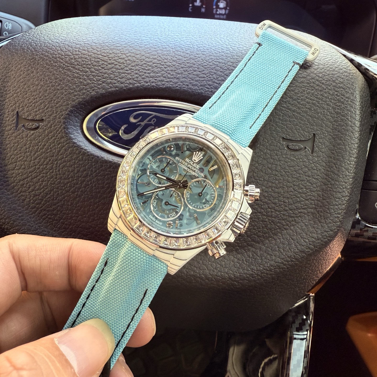 Rolex Daytona blue 40mm Men's Automatic