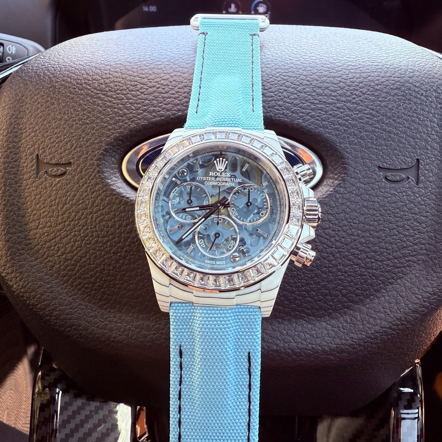 Orologio da polso Rolex Cosmograph Daytona 40 mm Azzurro