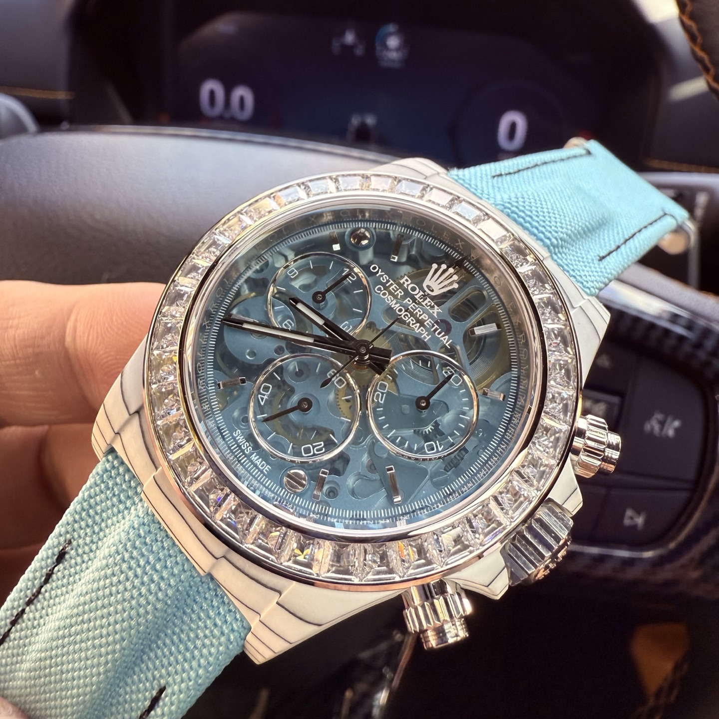 Rolex Daytona blue 40mm Men's Automatic
