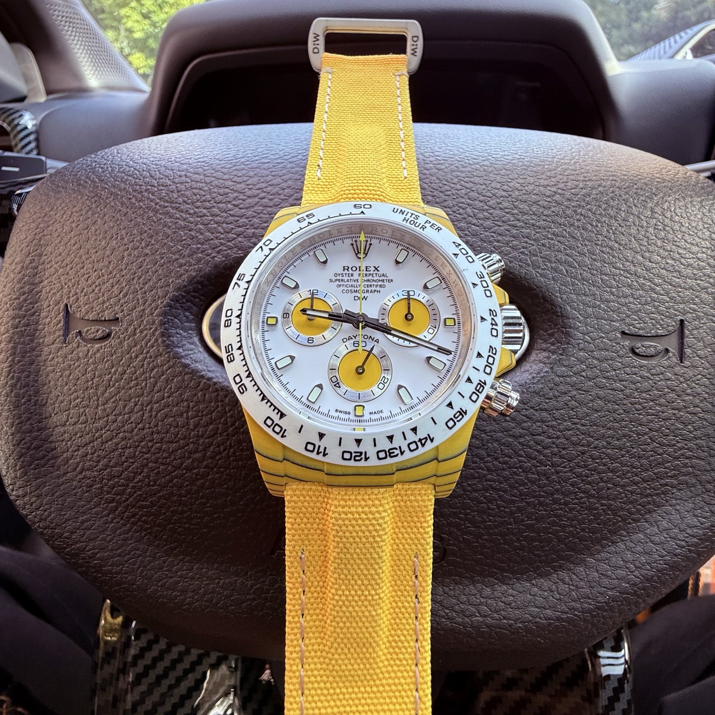 Rolex Daytona yellow 40mm Men's Automatic
