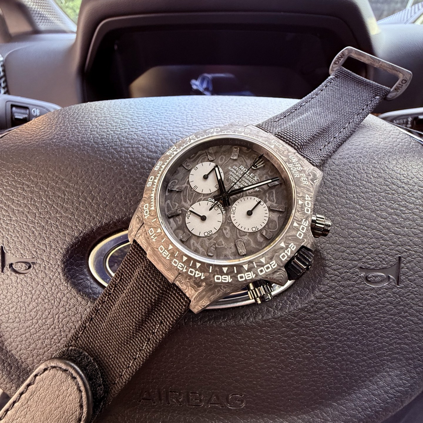 Rolex Daytona gray-black 40mm Men's Automatic