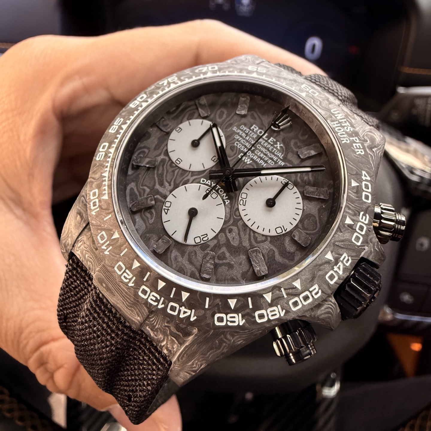 Rolex Daytona gray-black 40mm Men's Automatic
