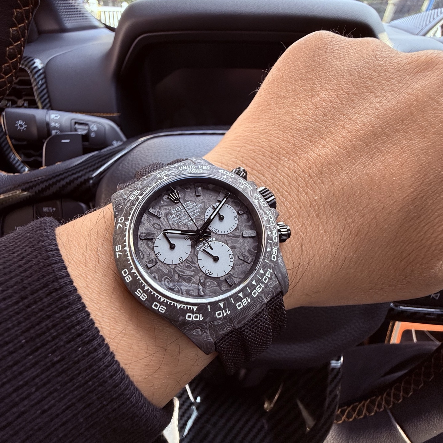 Rolex Daytona gray-black 40mm Men's Automatic
