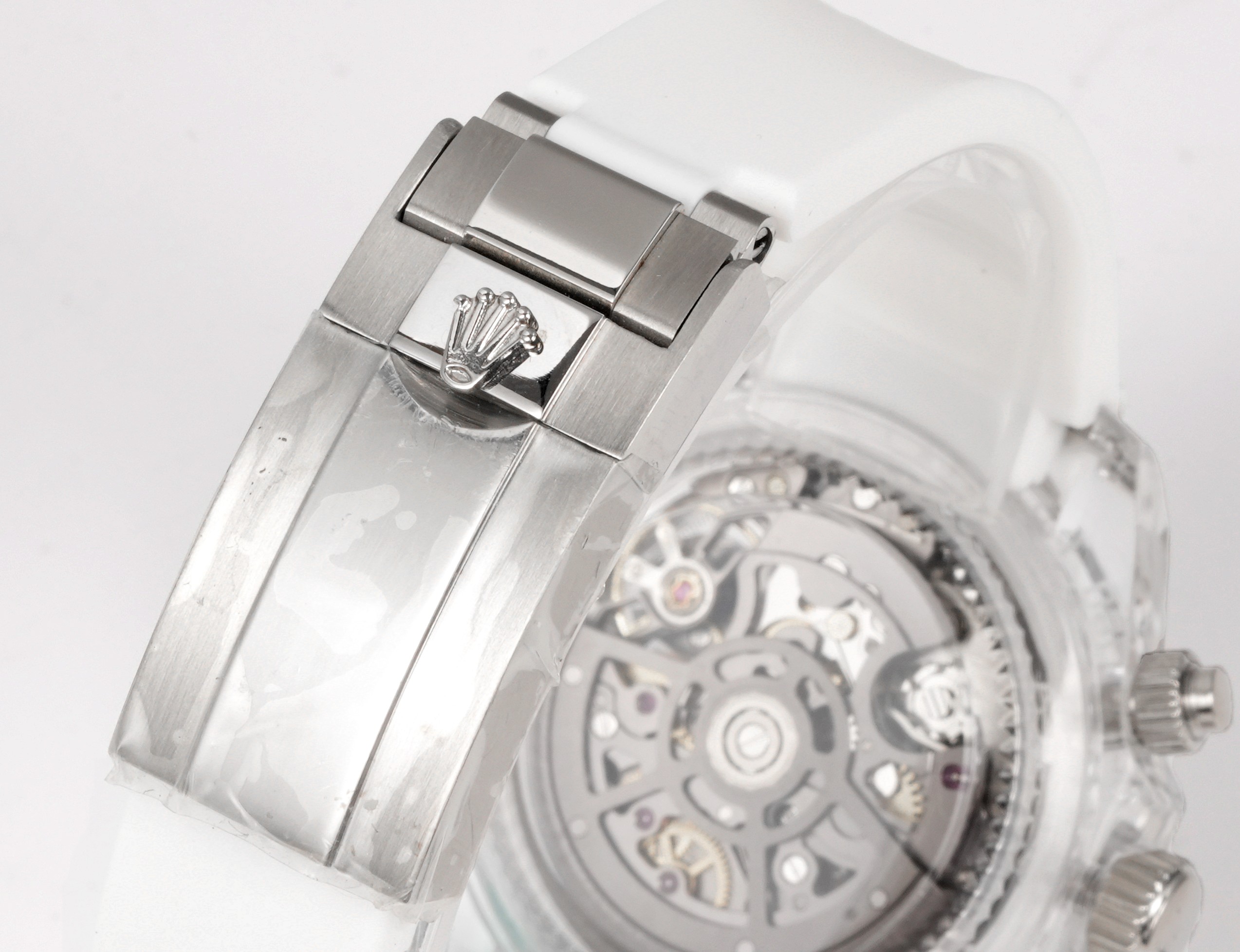 Rolex Daytona wristwatch 40mm Clear White photo 4