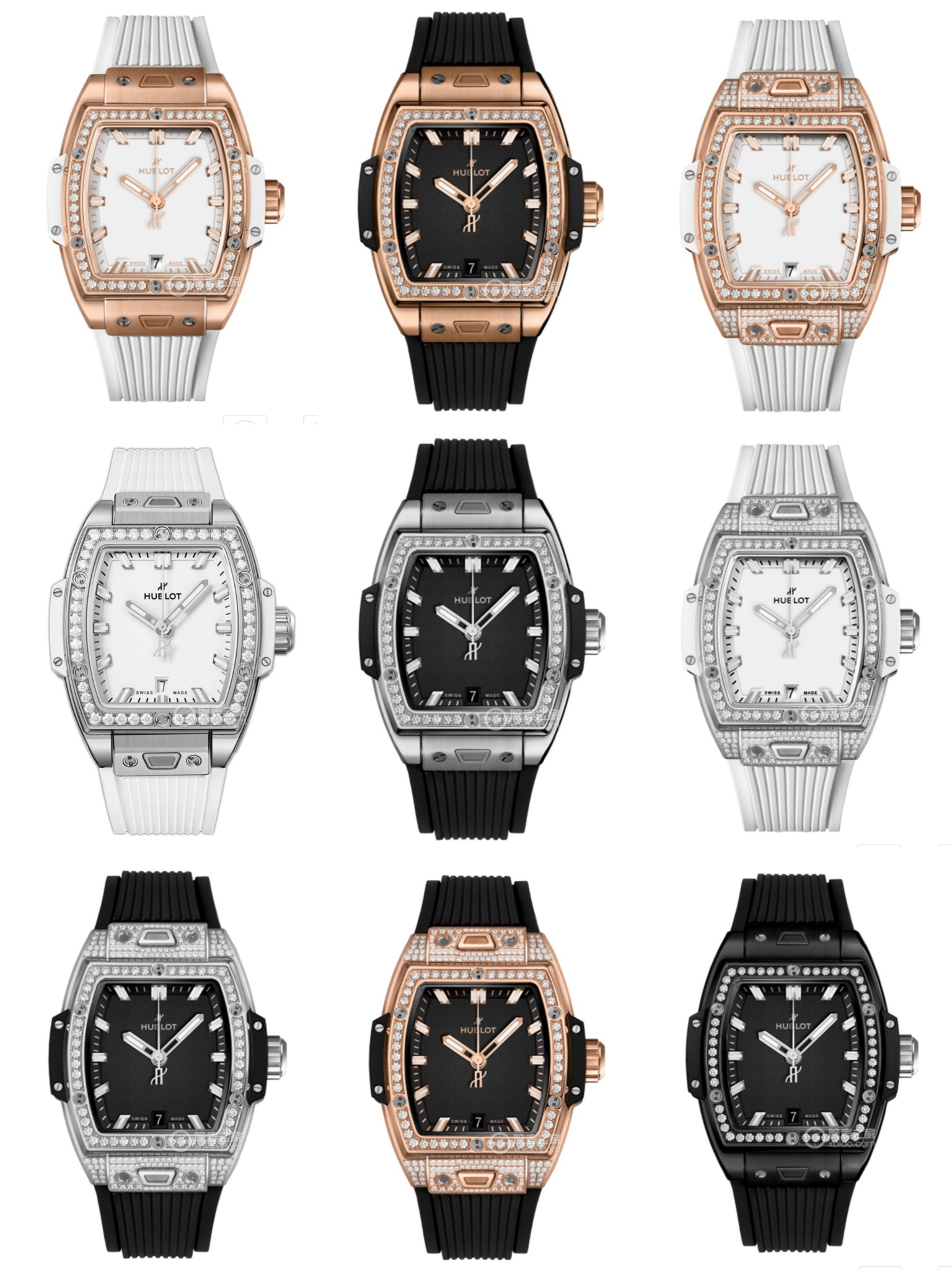 NO:728555,MS produced half diamonds, full diamonds MS Factory Hublot BIG BANG HB1 Hublot soul explosion, diamond watch, watch diameter 39MM, the style of the whole watch is fashionable and exquisite, with a highly recognizable barrel-shaped design. The strap is equipped with a one-click quick release function, which gives more connotation and beauty. The watch uses Japanese Miyota ultra-stable movement to Hub1122 fully automatic mechanical movement. It can be worn by both men and women!  Welcome to taste!  !  !  Luxurious and exquisite recommended mechanical watches for men and women. For the best luxury recommendations as gifts, please look for MS exclusive quality.19860909MS 出品 半钻 满钻  MS Factory 宇舶 BIG BANG HB1 恒宝 灵魂大爆炸、镶钻腕表,表径39MM,整表的风格时尚精致感拉满,辨识度极高的酒桶型设计,表带配有可一键快速拆功能,赋予了更多内涵与美感,腕表采用日本Miyota超稳定机芯改Hub1122全自动机械机芯,男女皆可佩戴！欢迎品鉴！！！奢华精致推荐男士女士机械腕表 送礼最佳奢华推荐请认准MS 独家品质,,Watch