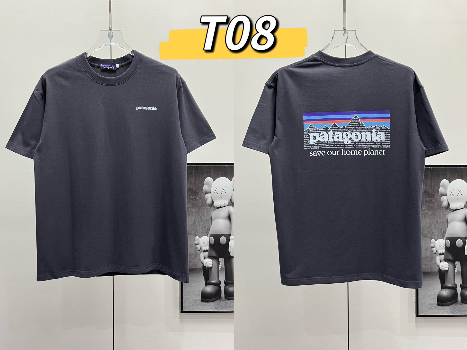 Patagonia丨巴塔哥尼亚短袖系列 🏄🏻‍♂️夏季短袖福利 款式码数任挑 无忧退换⚠️ 品质实拍 主推必卖 1.采用优质新疆长绒棉织造 2,进口染料浸染,色彩艳丽 3.二本针加固领口,不变形 4.环保染色,不易掉色 5.不易变形,不易缩水 6.通便压条 7A物理抗菌 7.纯正240g支持检测区分市面以次充好面料 抗菌-防螨-抗病毒-除臭-防霉