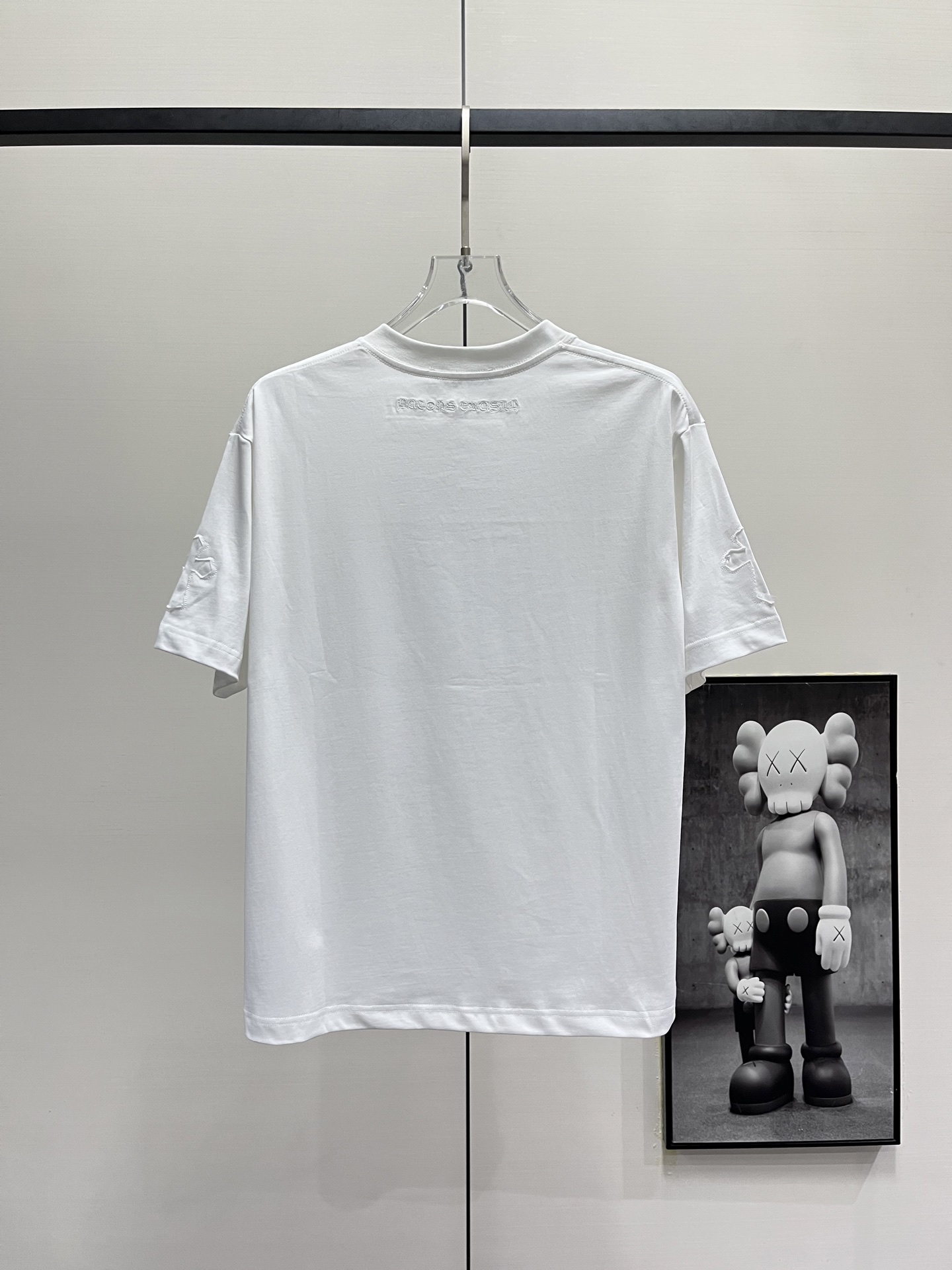 ChromeHearts/克罗心 十字架刺绣logo纯棉短袖