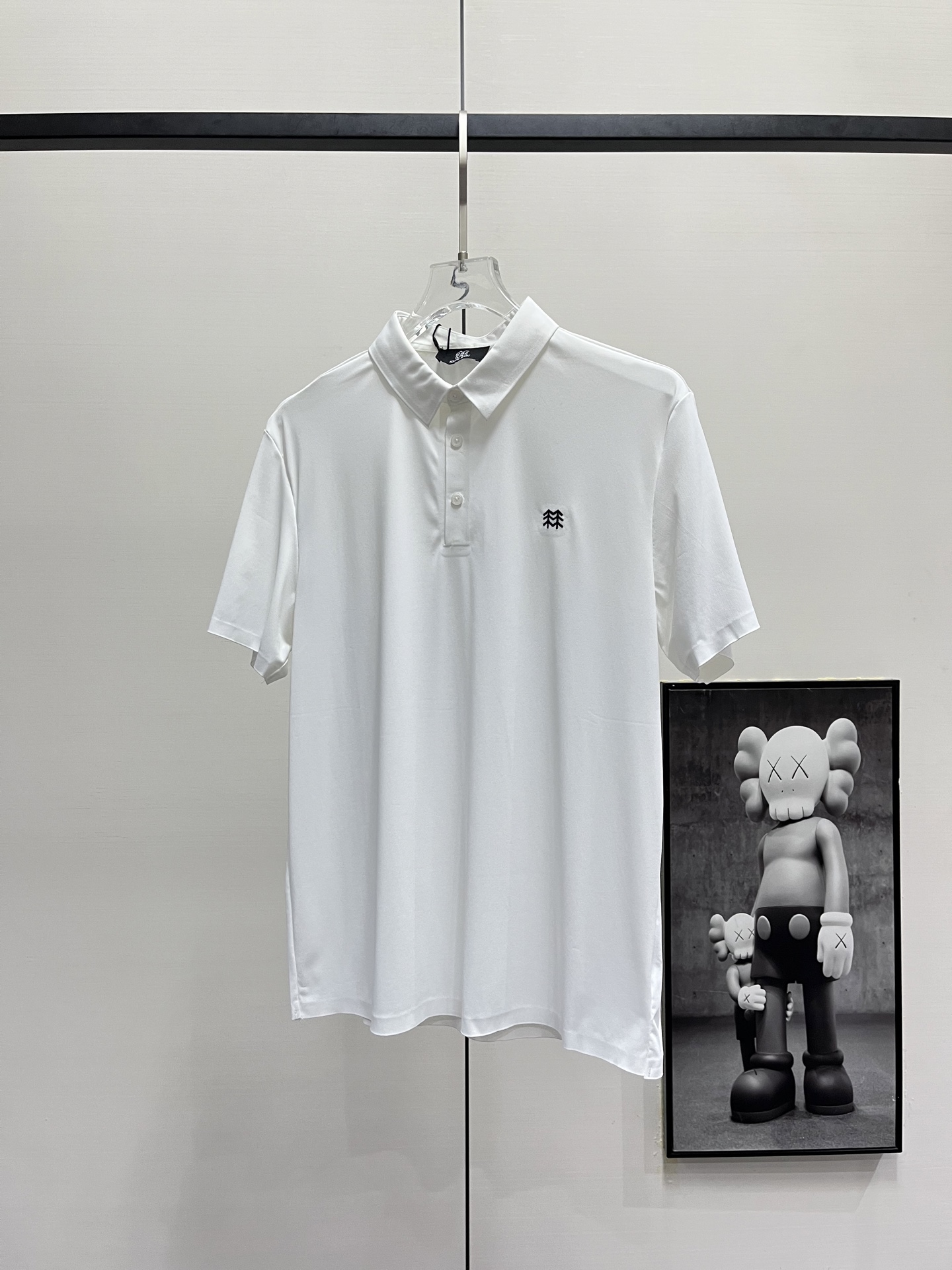 kolon Sport/可隆 SECO系列冰丝速干UPF80+刺绣polo短袖 黑色 白色 卡其色