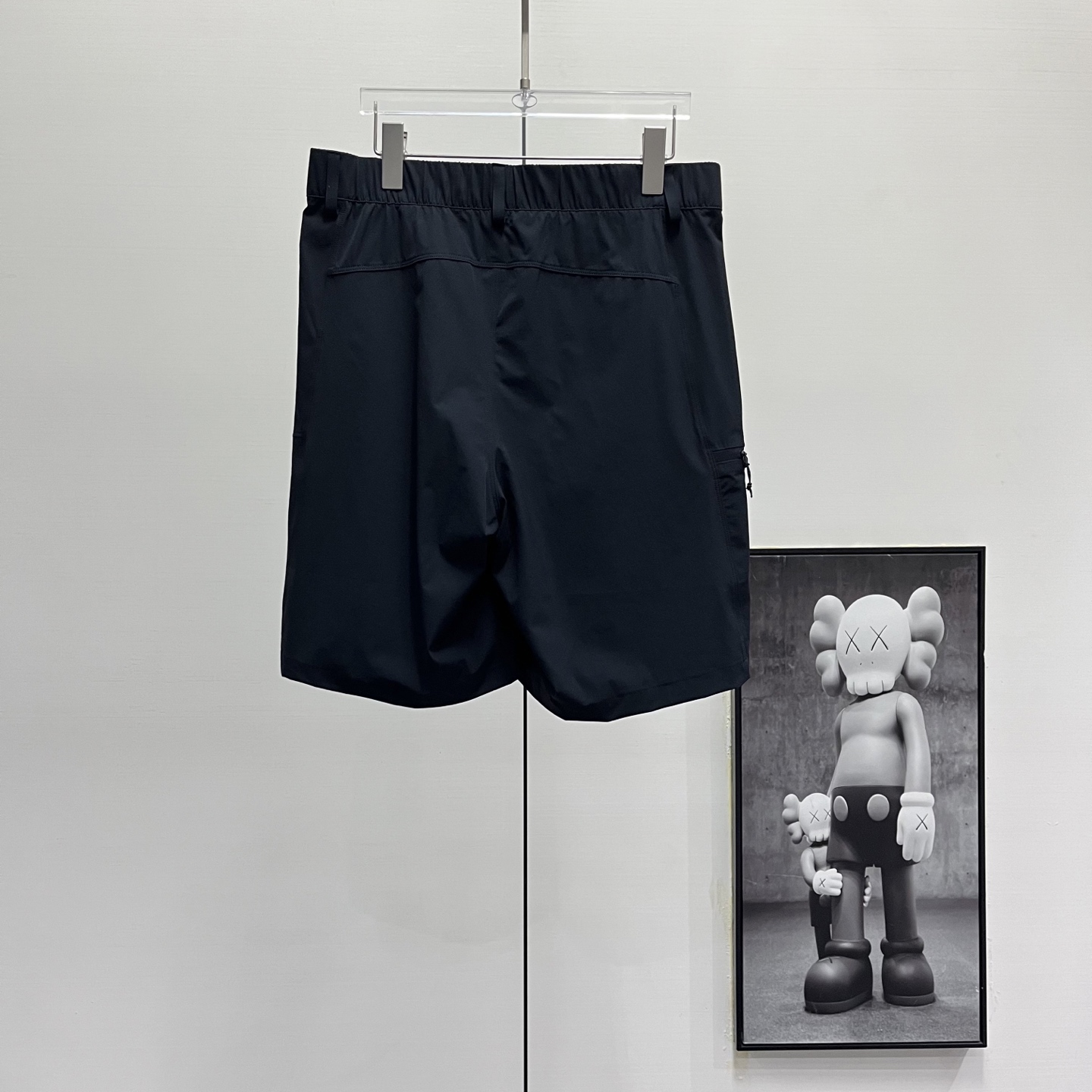 Kailas丨凯乐石T9-X刺绣速干五分短裤 黑色 灰白 藏青 浅绿