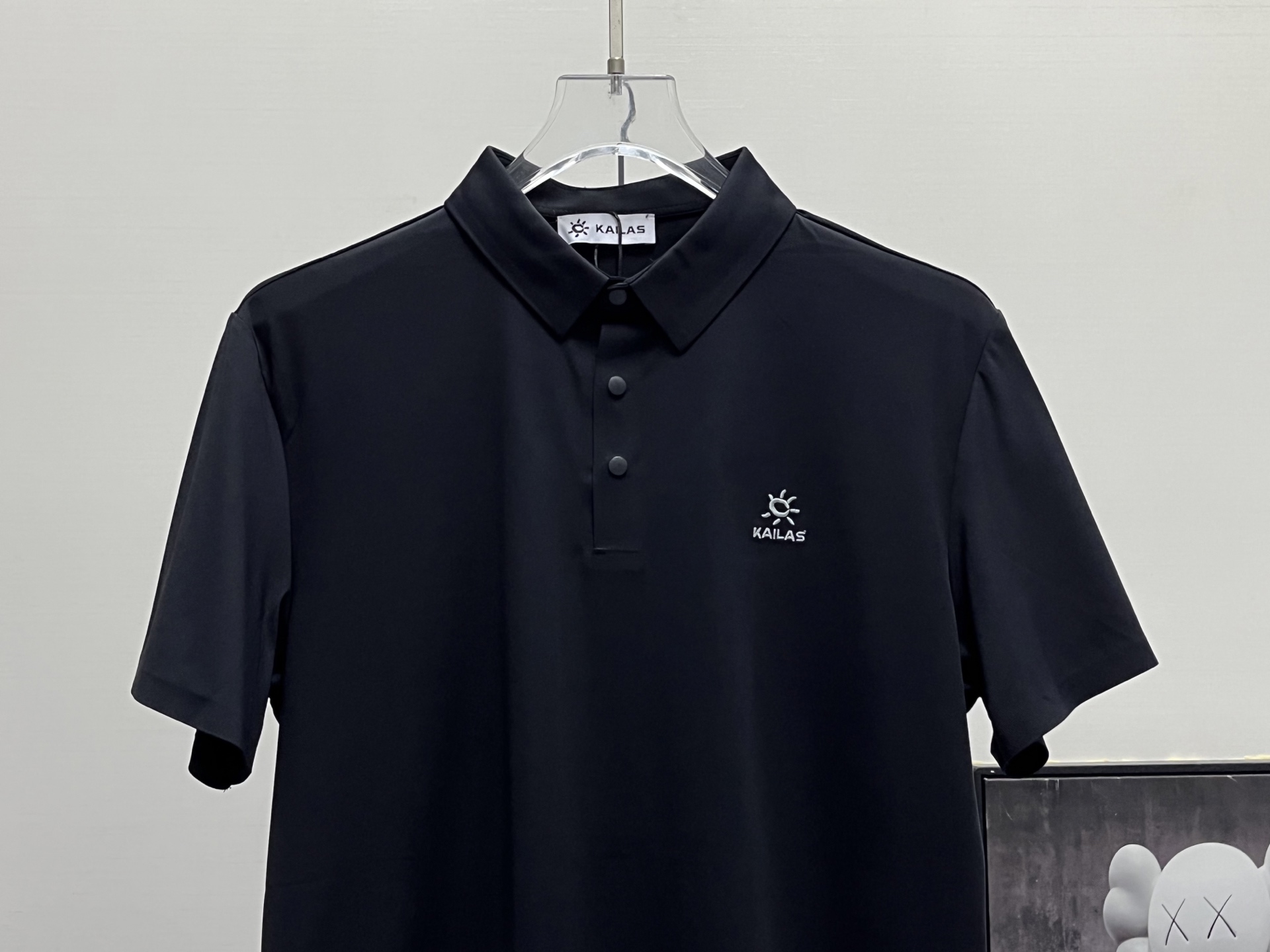 Kailas丨凯乐石冰丝刺绣polo短袖