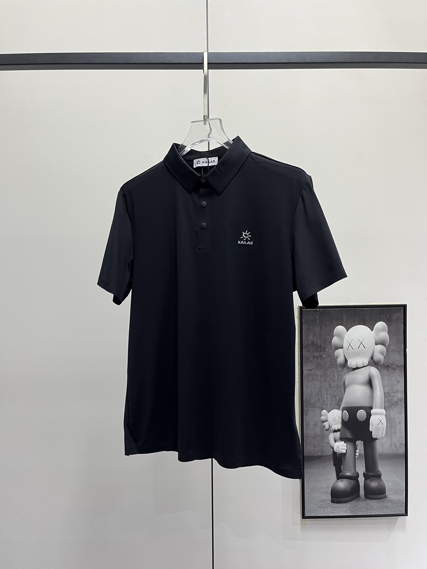 Kailas丨凯乐石冰丝刺绣polo短袖