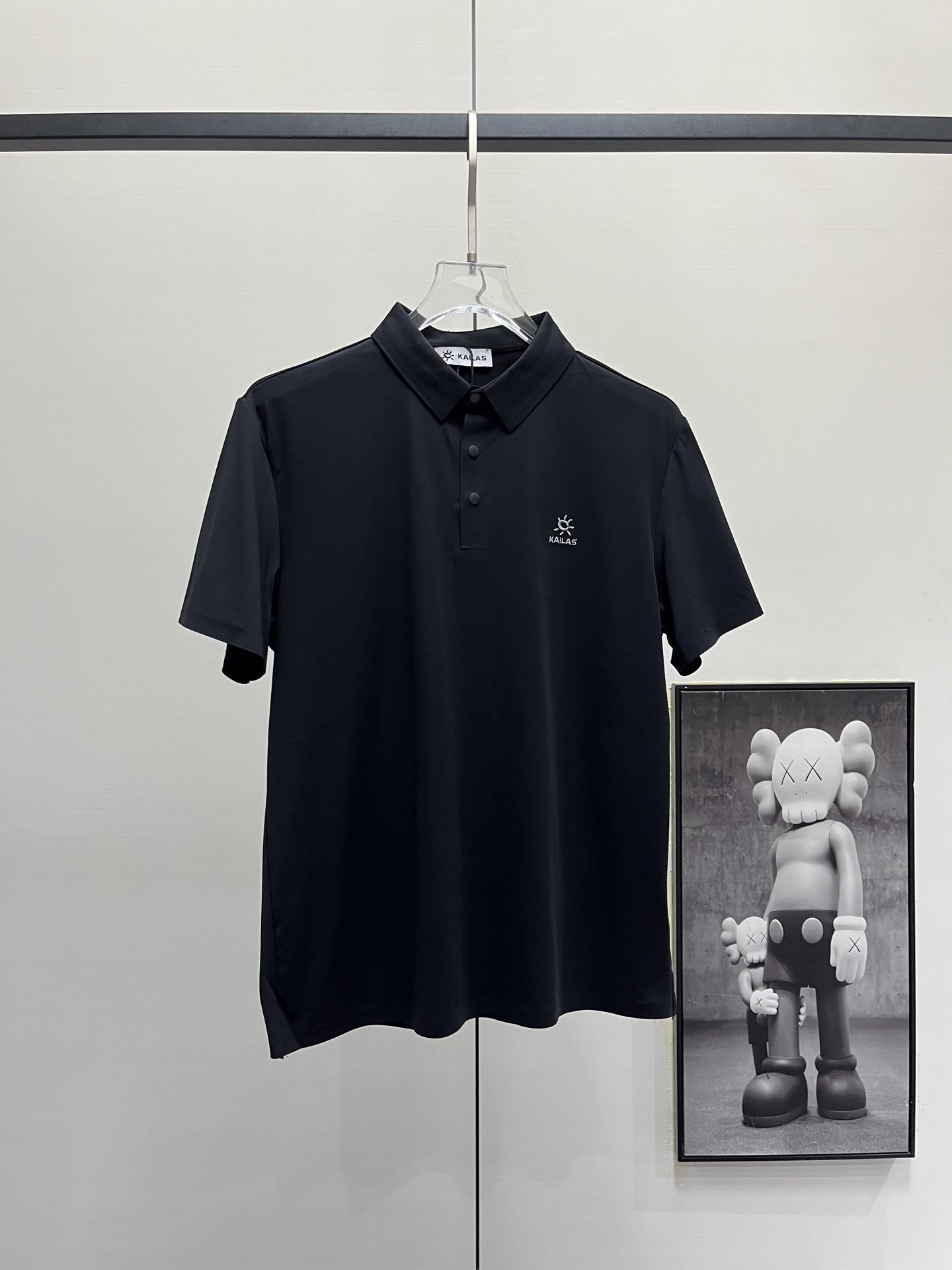 Kailas丨凯乐石冰丝刺绣polo短袖